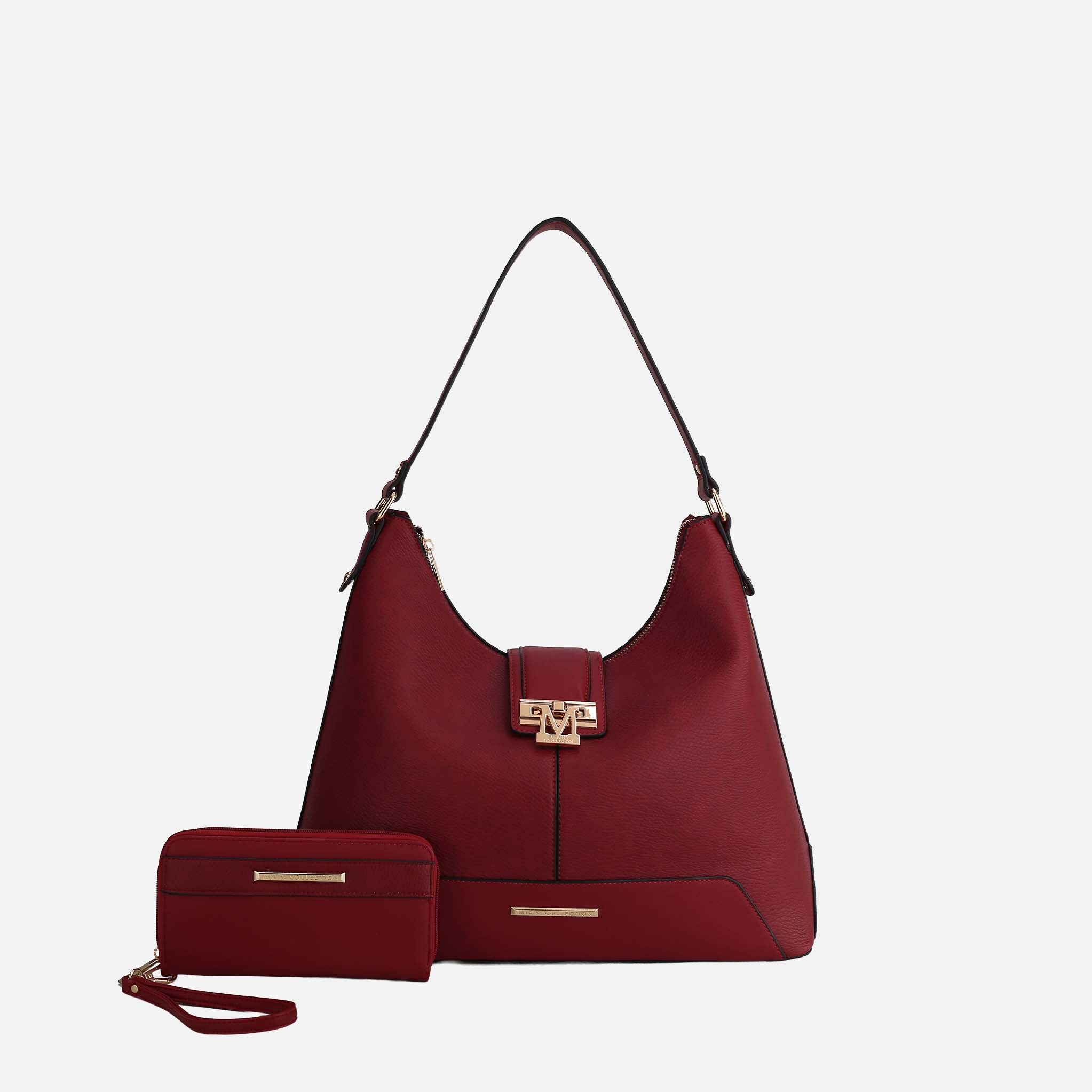 Graciela Solid Hobo Bag and Set