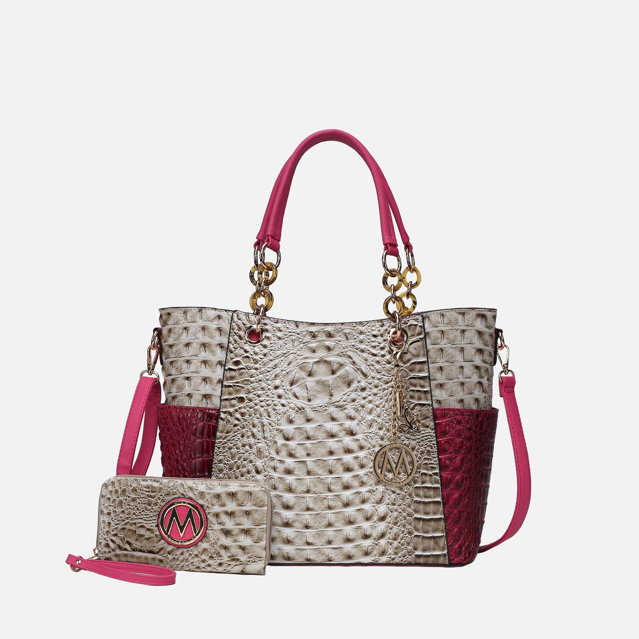 Merlina Tote Bag and Wallet Set