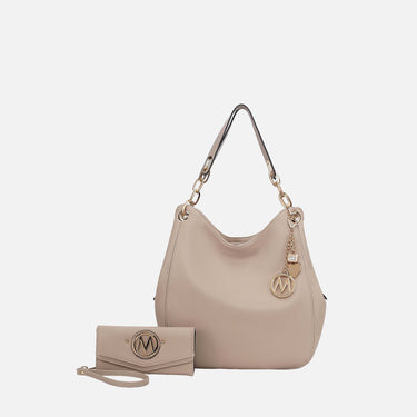 Ashley Hobo Bag and Wallet Set