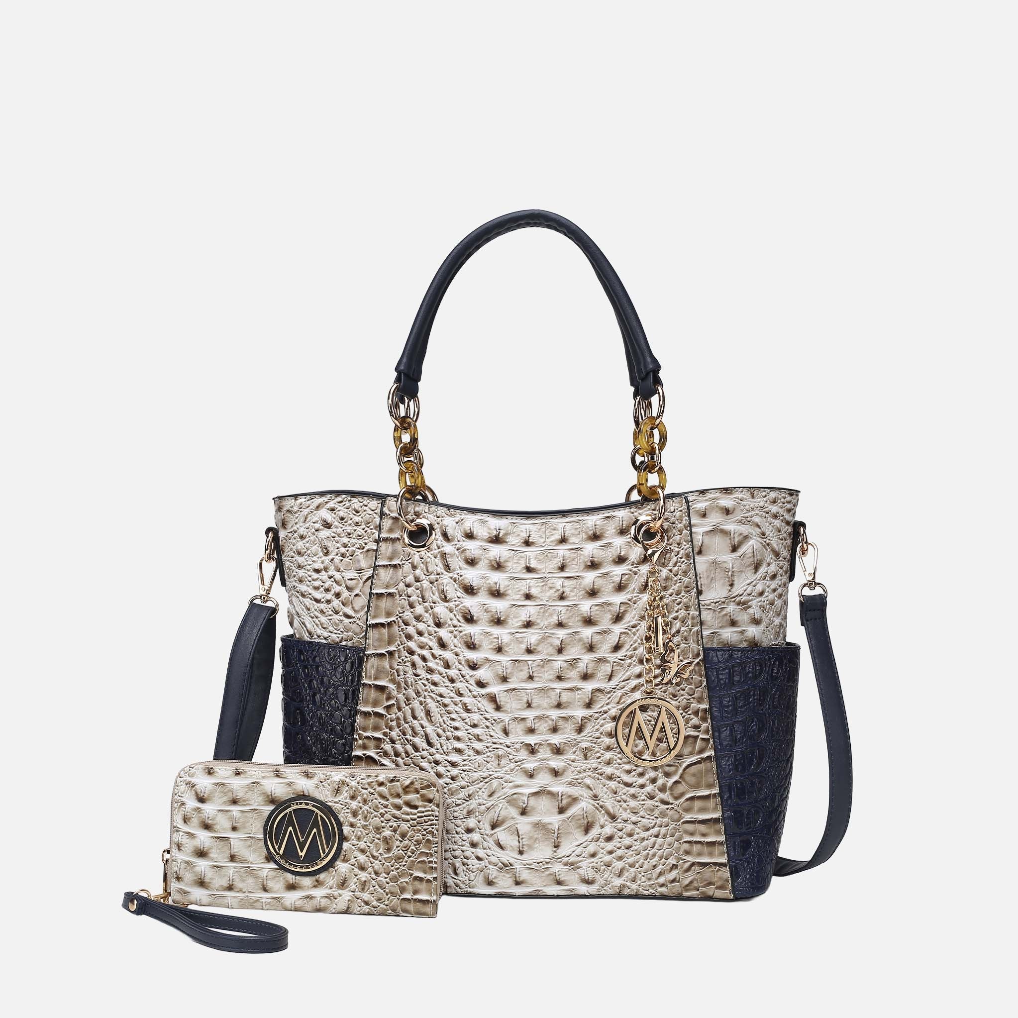 Merlina Tote Bag and Wallet Set