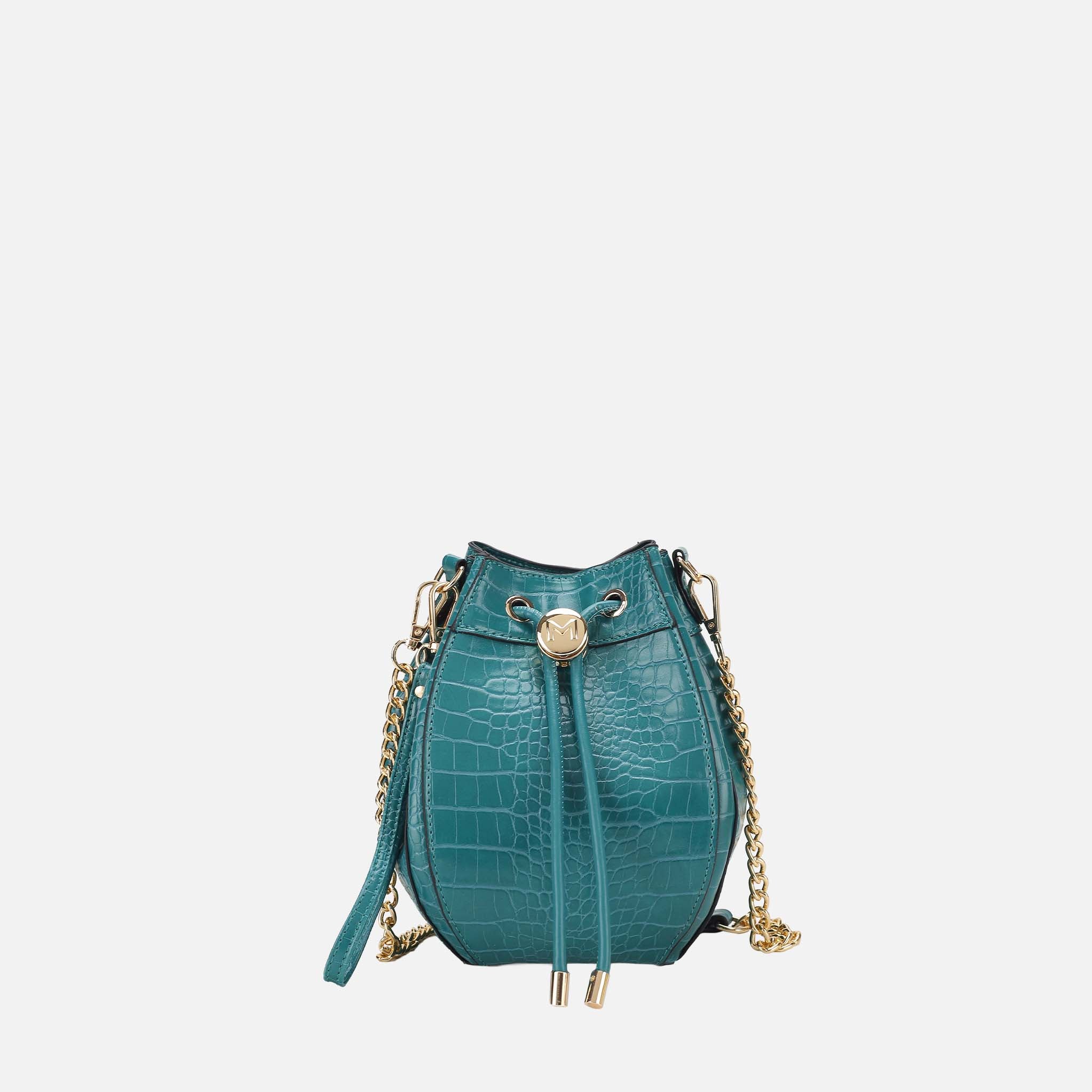 Cassidy Embossed Bucket Bag