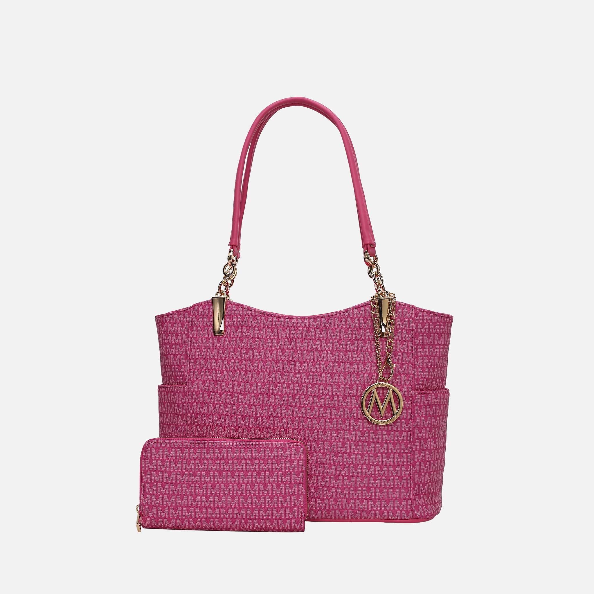 Savannah Signature Tote Bag and Wallet Set