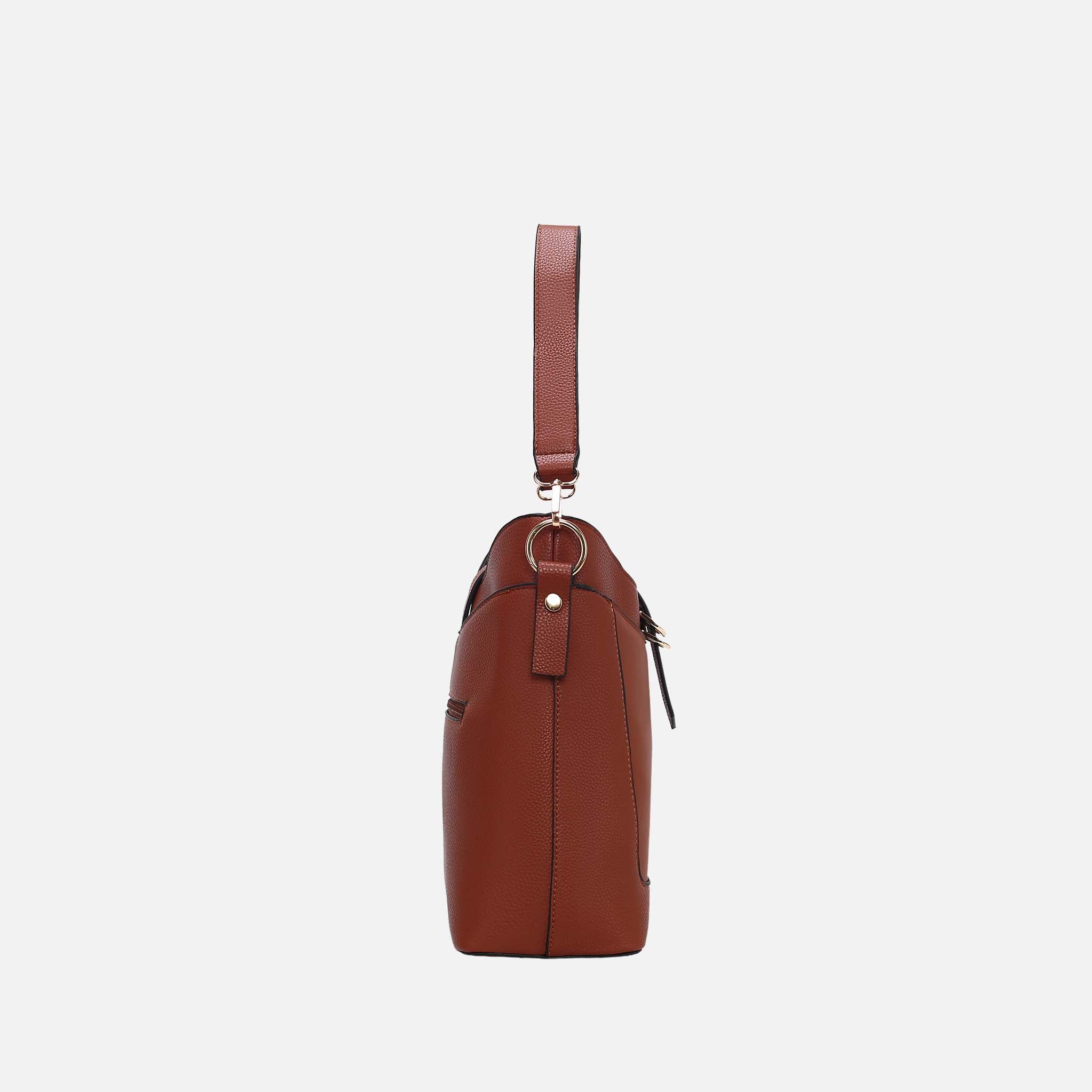 MKF Collection by Mia K. Women's Geneva Shoulder Bag, Vegan