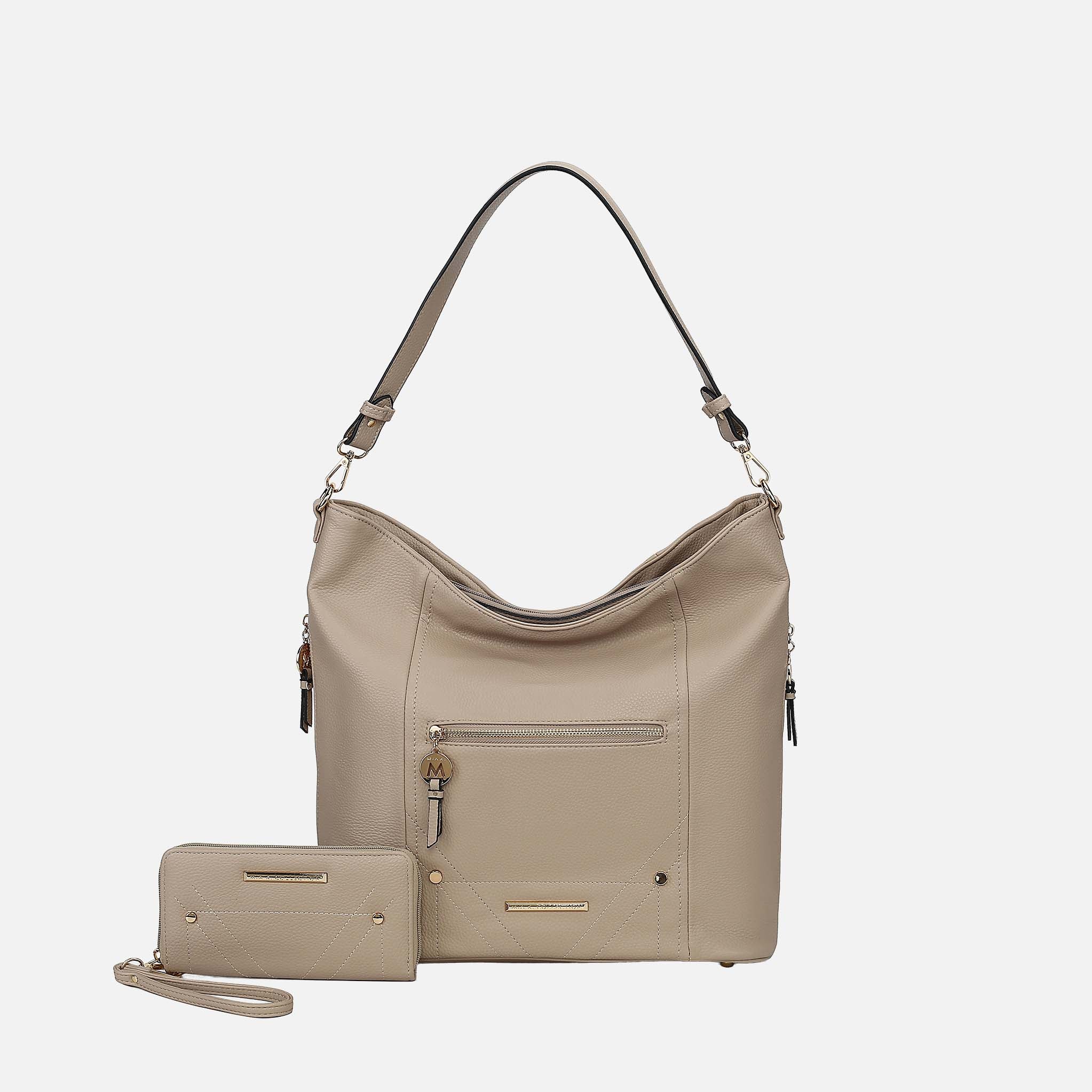 Jordina 2 PCS Shoulder Bag with Matching Wallet