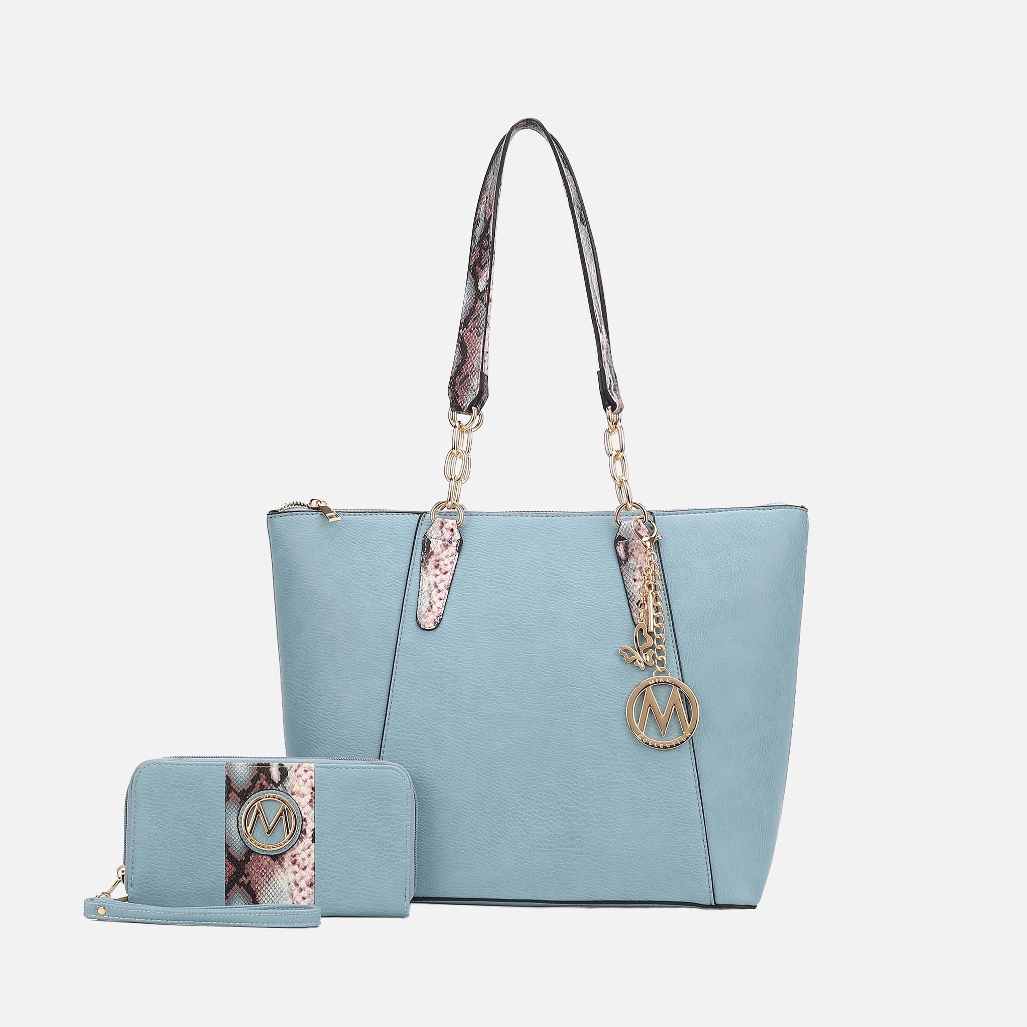 Ximena Tote Bag and Wallet Set