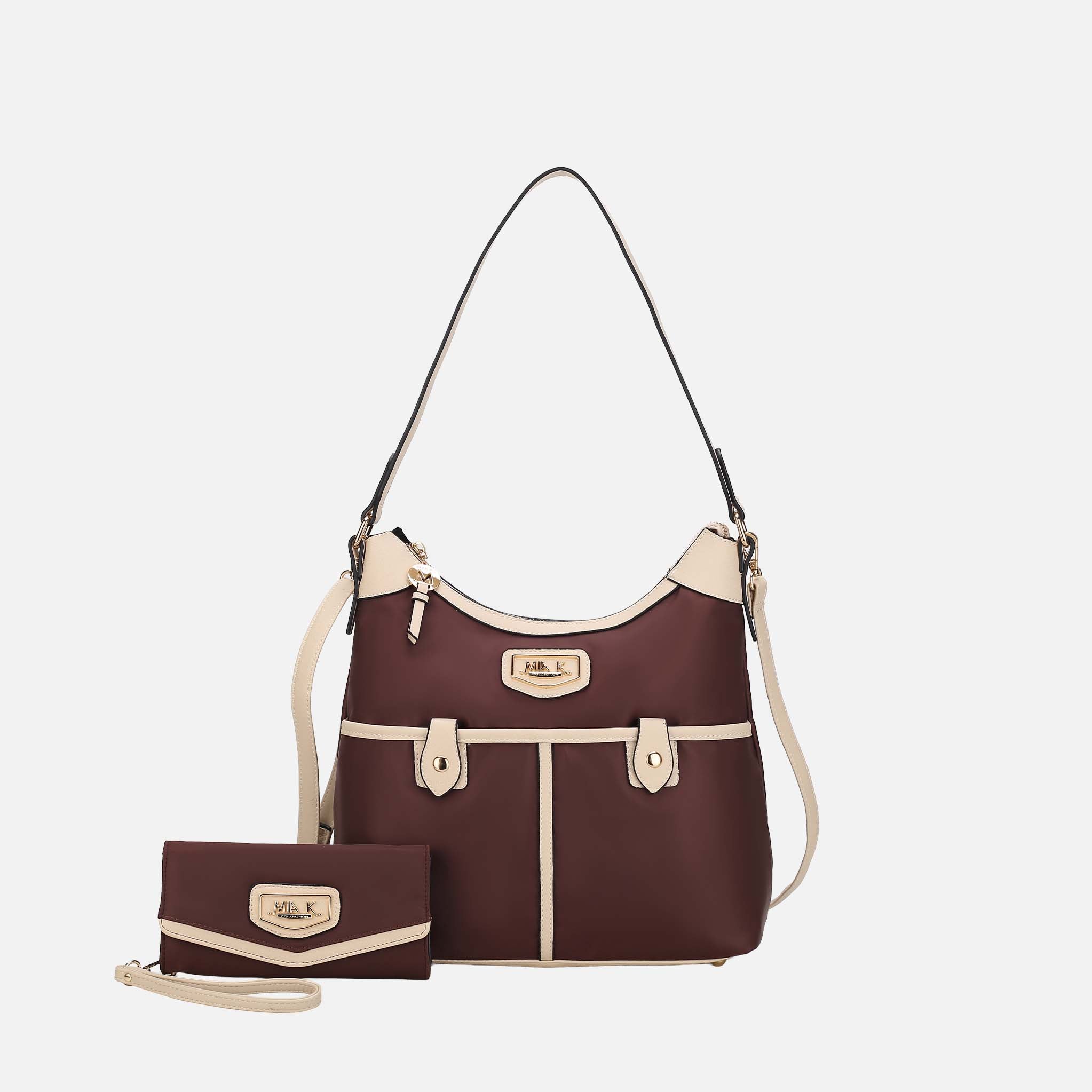 Harper Nylon Shoulder Bag and set