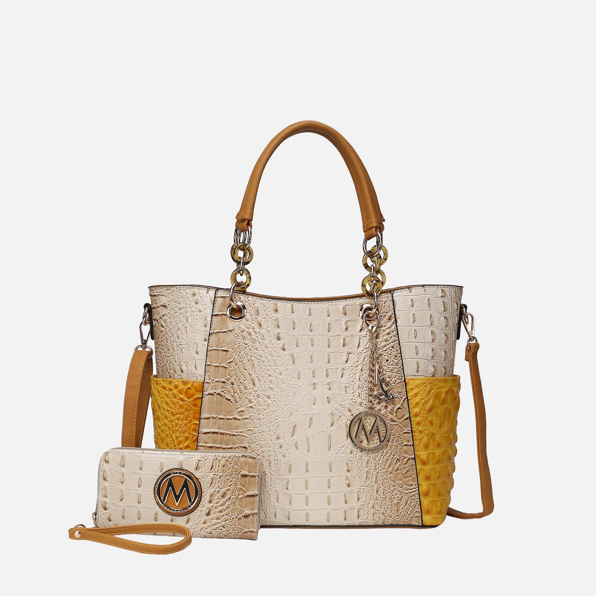 Merlina Tote Bag and Wallet Set