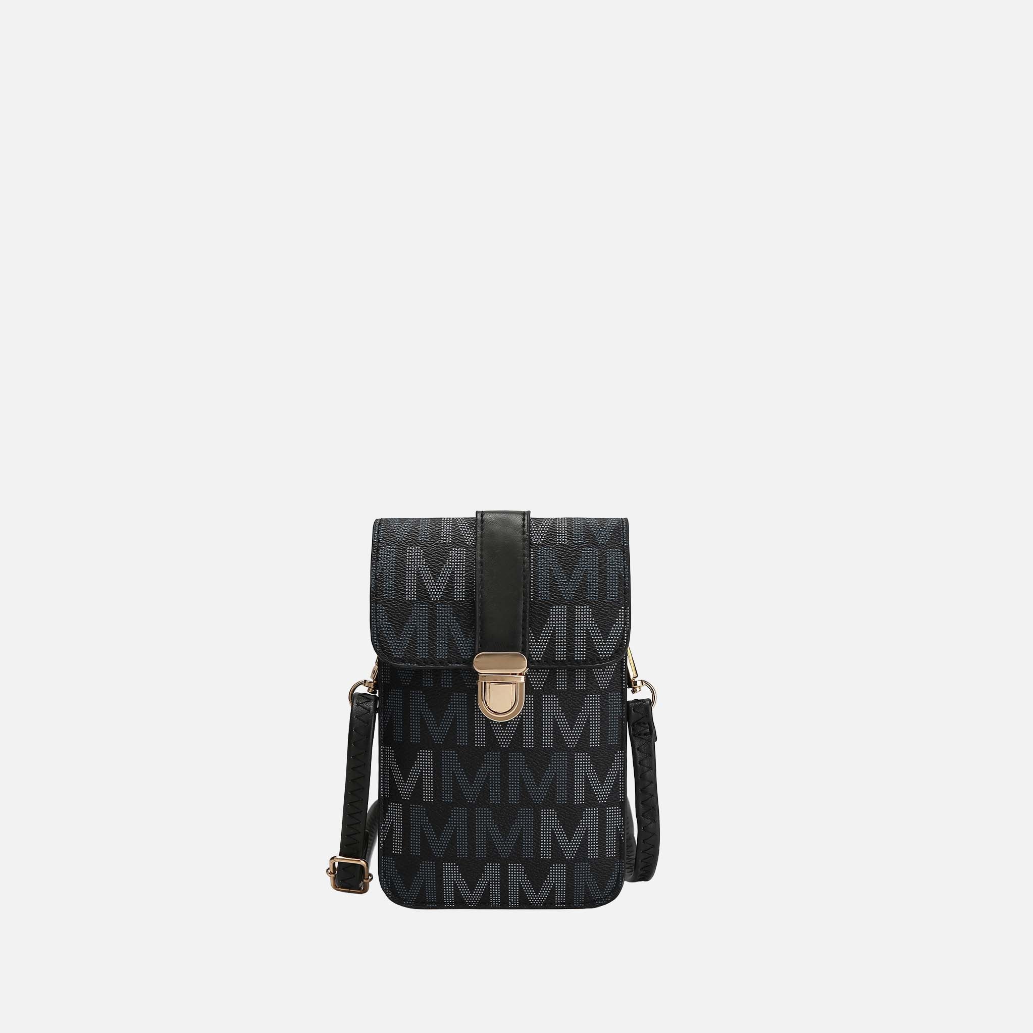 MKF Collection Lulu XL M Signature Phone Wallet Crossbody Bag by Mia K