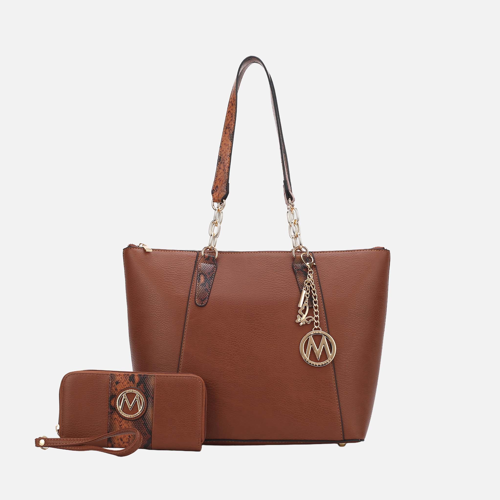 Ximena Tote Bag and Wallet Set