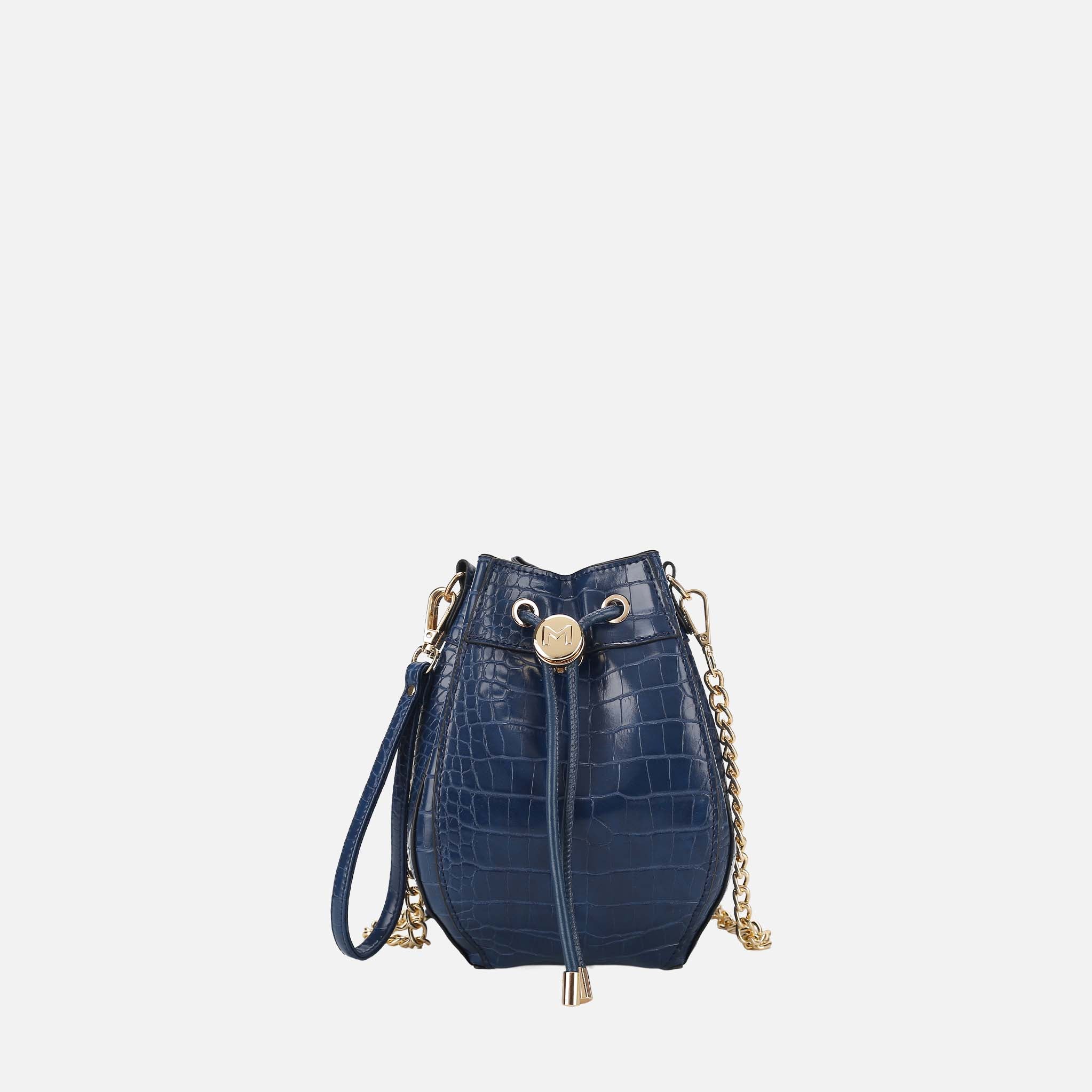 Cassidy Embossed Bucket Bag