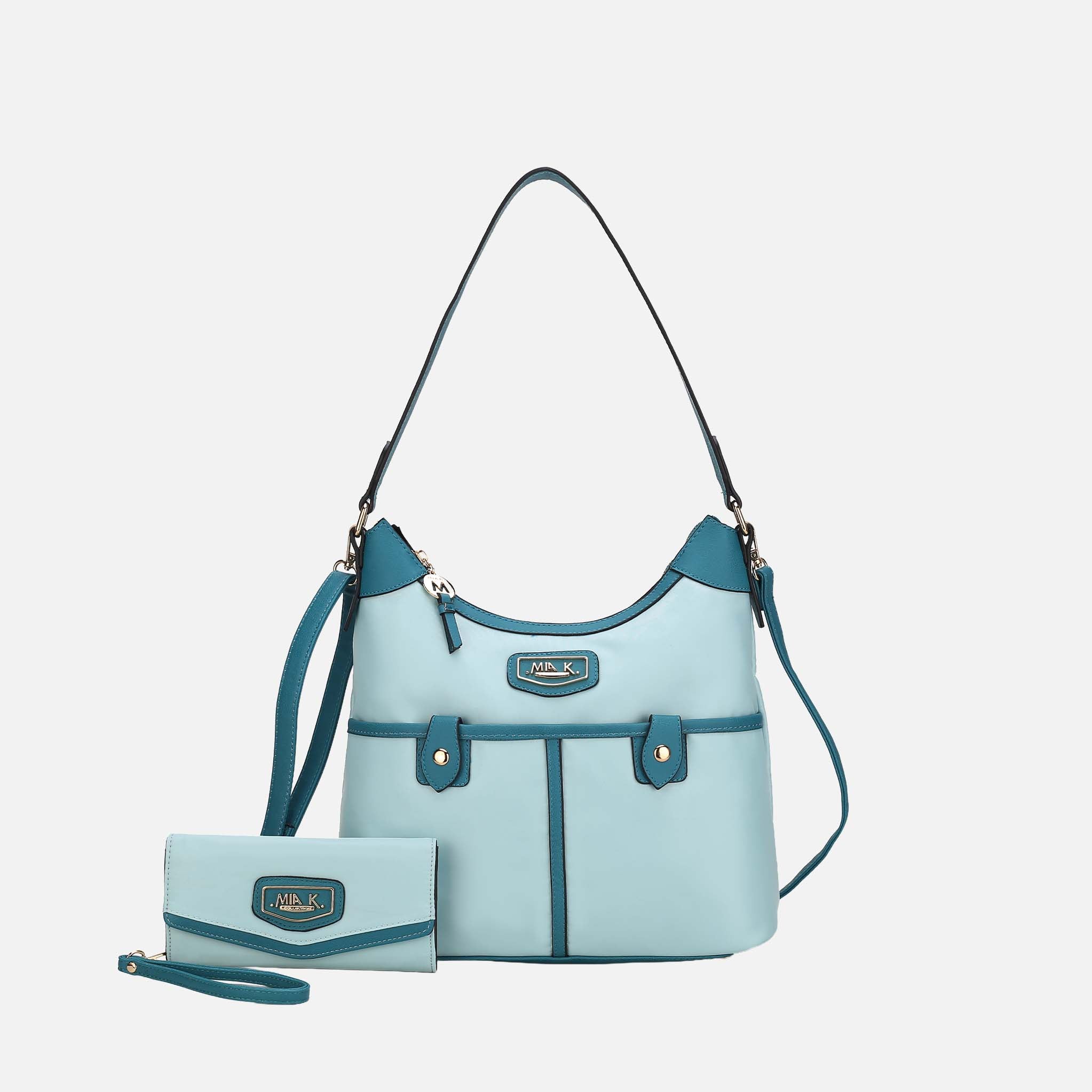 Harper Nylon Shoulder Bag and set