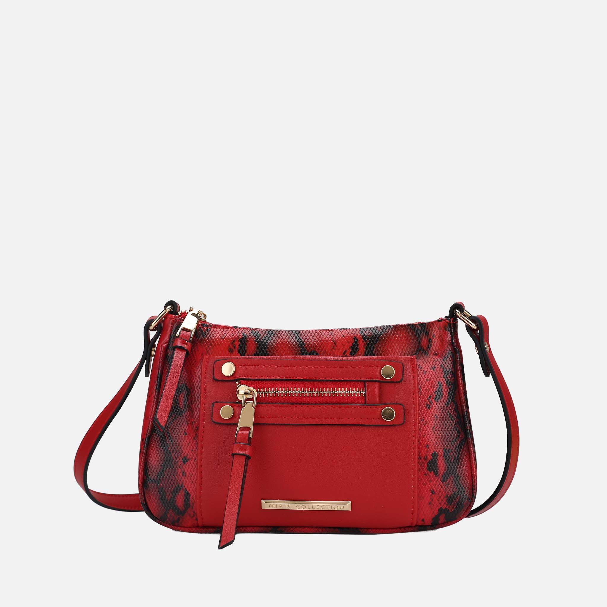 Essie Embossed Crossbody Bag