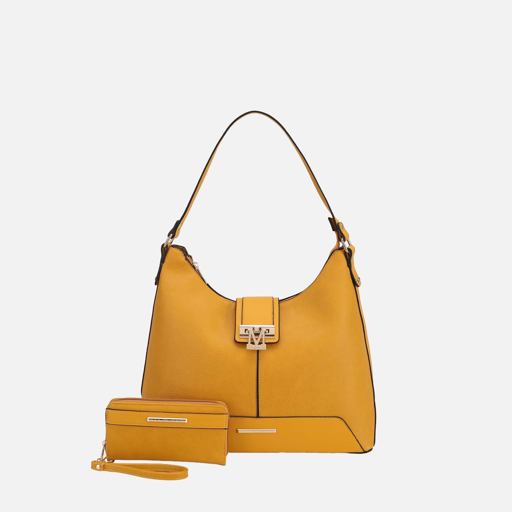 Graciela Solid Hobo Bag and Set