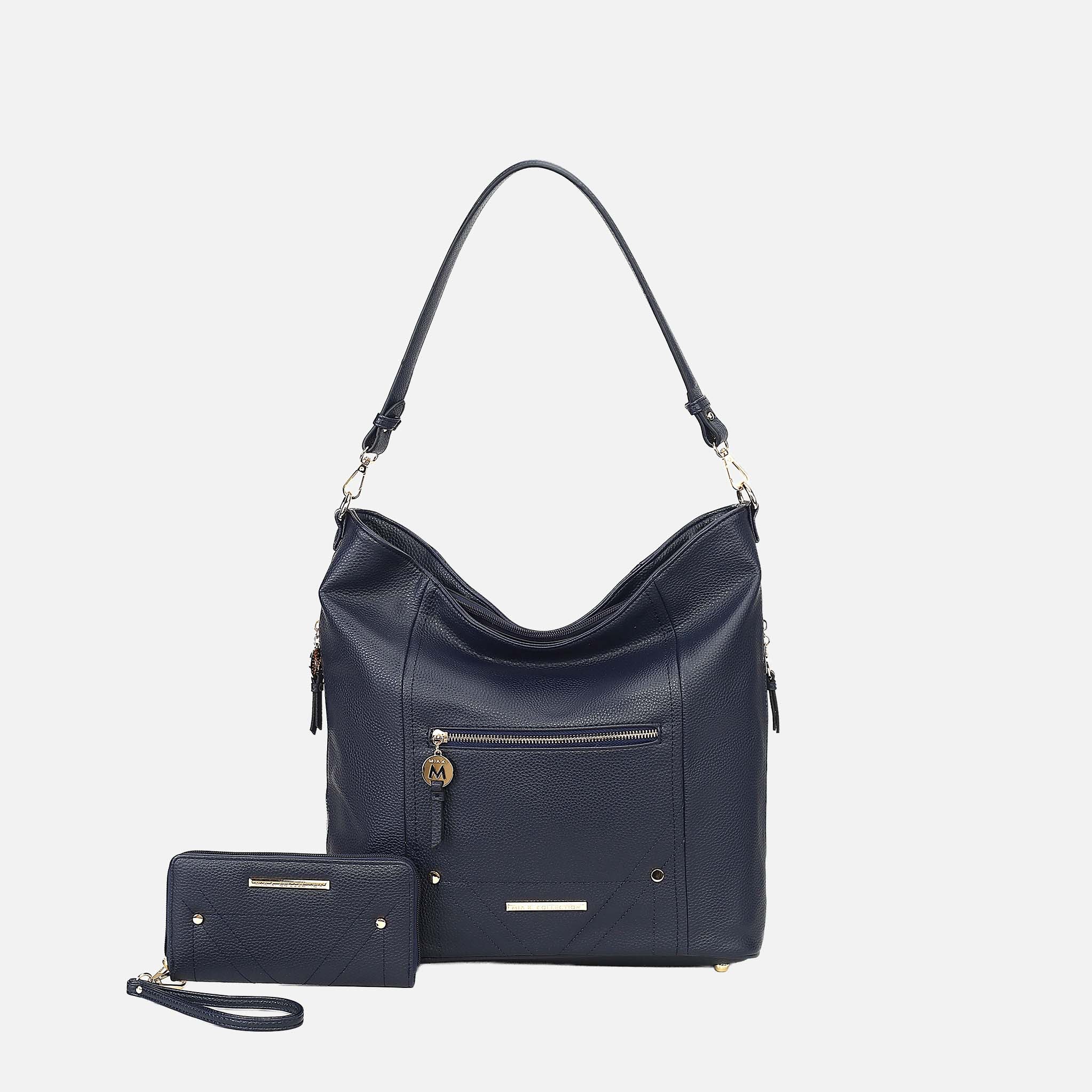 Jordina 2 PCS Shoulder Bag with Matching Wallet