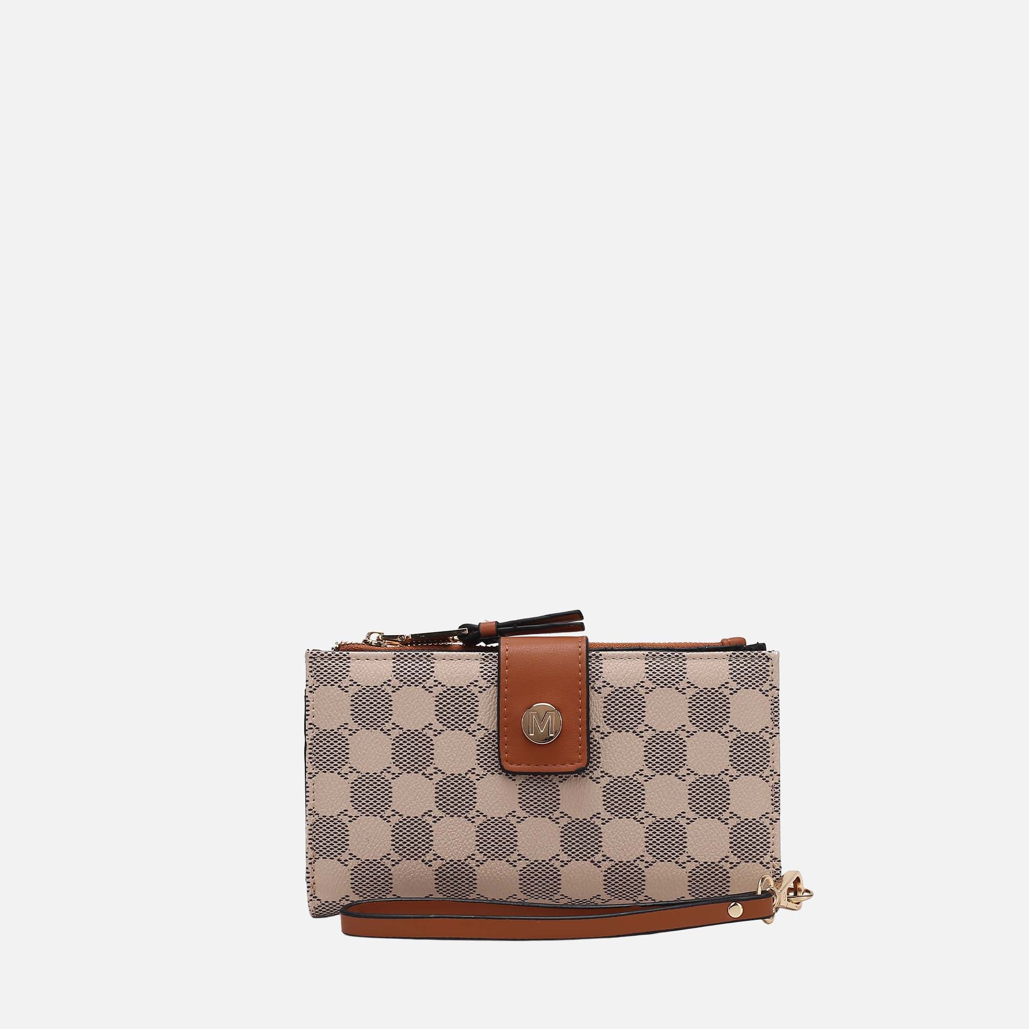Solene Monogram Wristlet