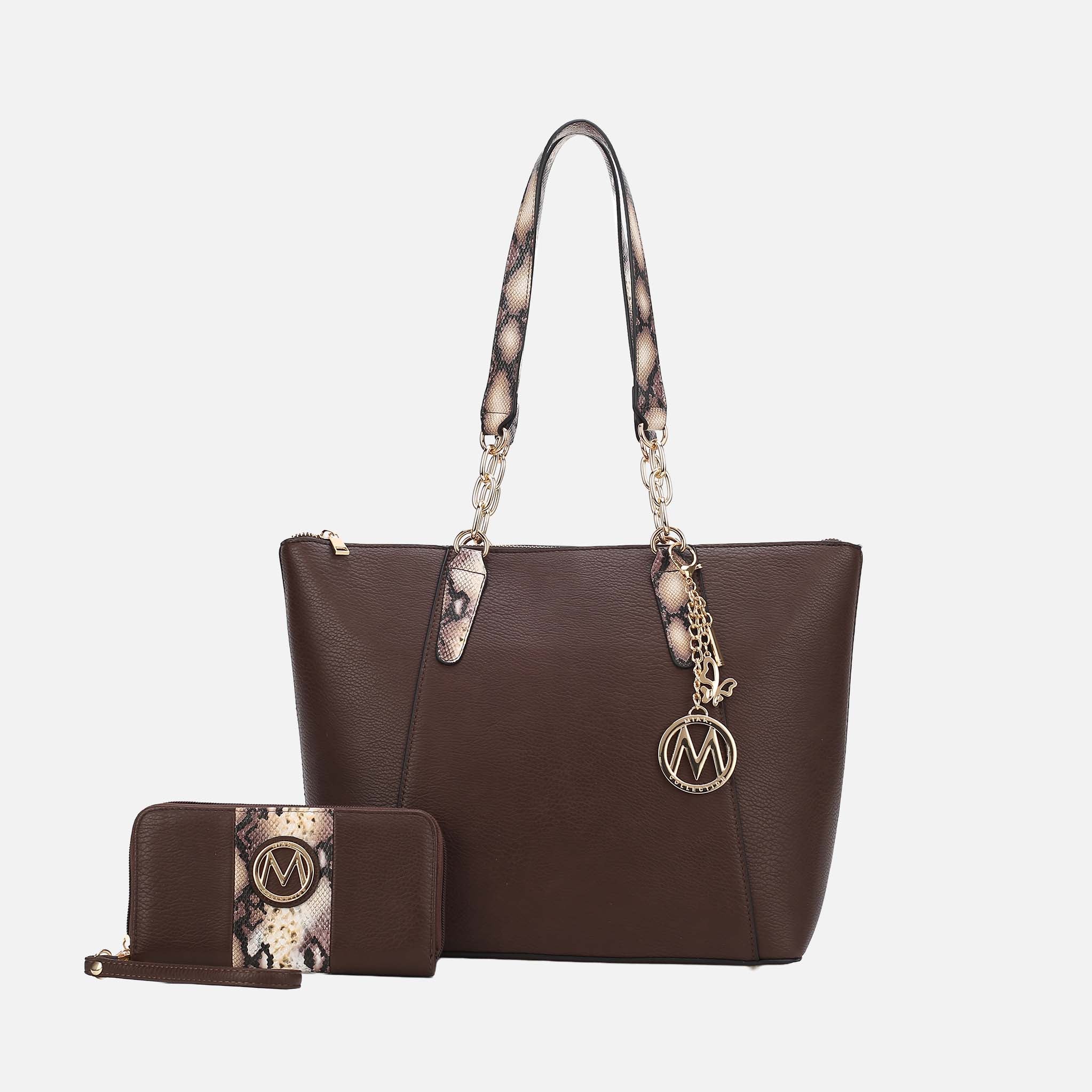 Ximena Tote Bag and Wallet Set