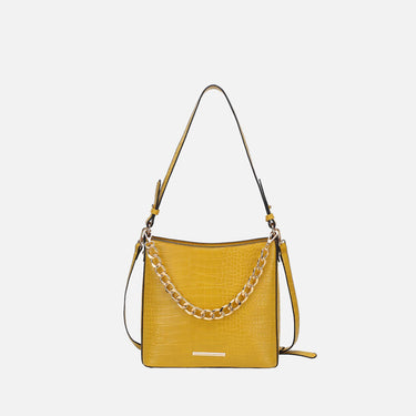 Bizzy Embossed Shoulder Bag