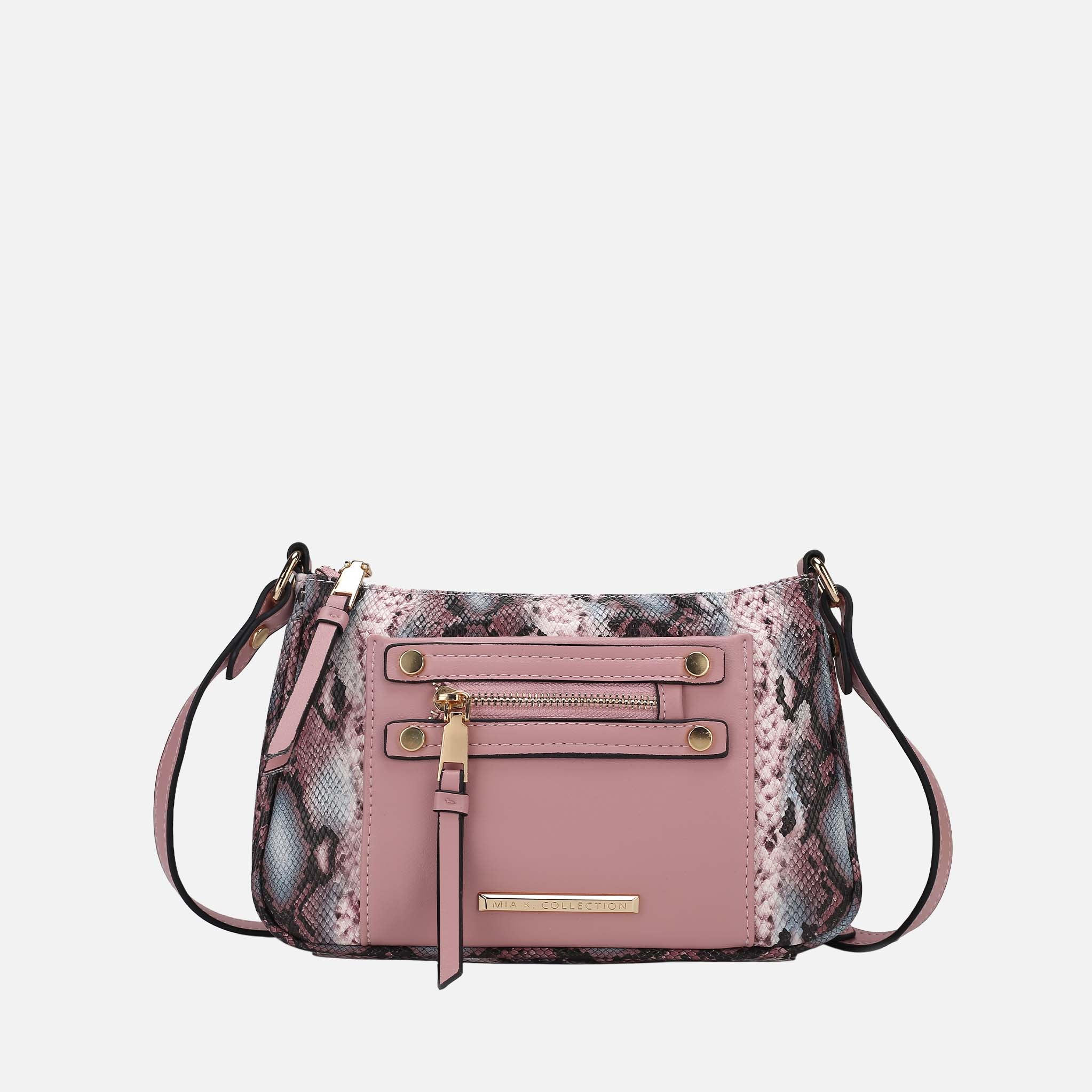 Essie Embossed Crossbody Bag