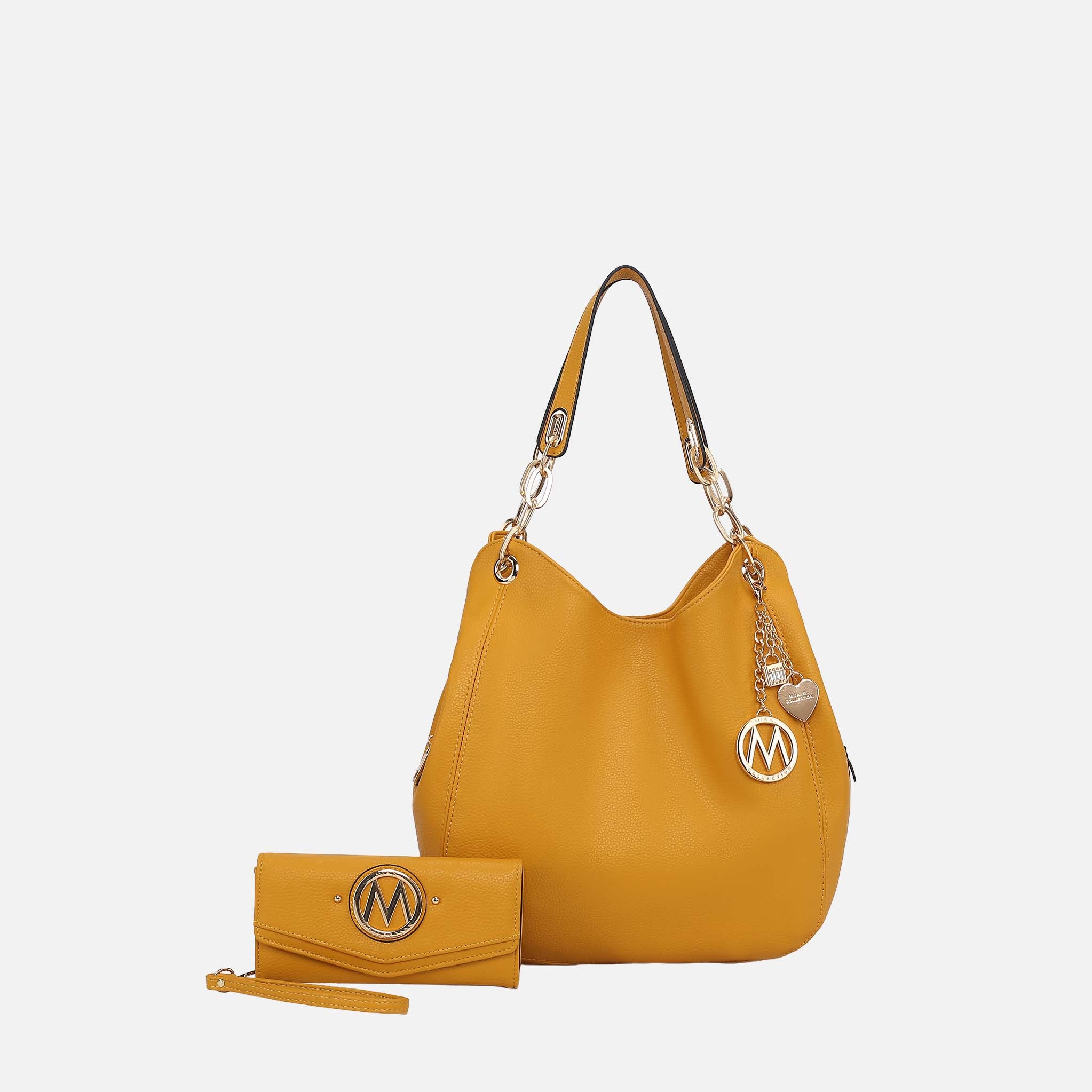 Ashley Hobo Bag and Wallet Set