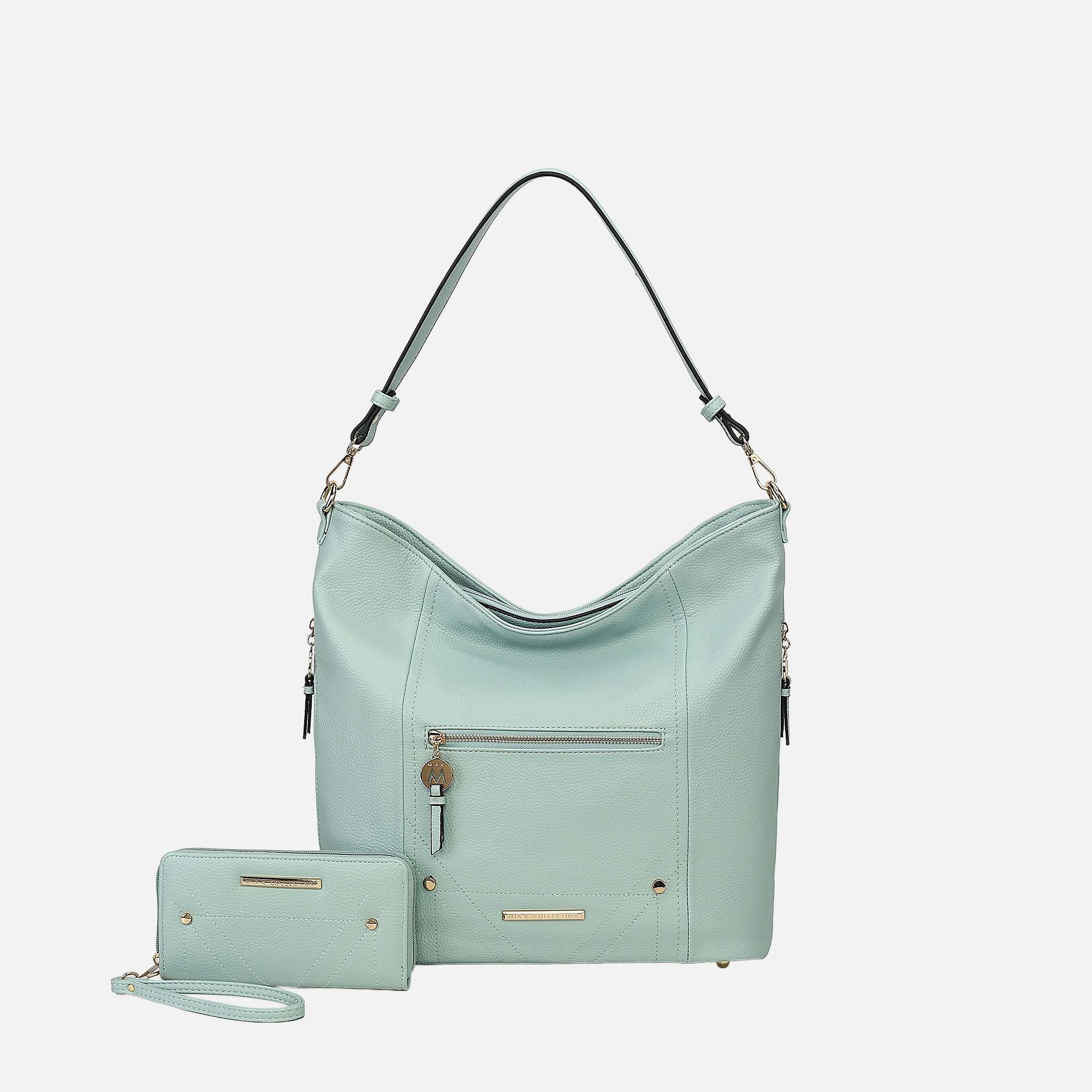 Jordina 2 PCS Shoulder Bag with Matching Wallet