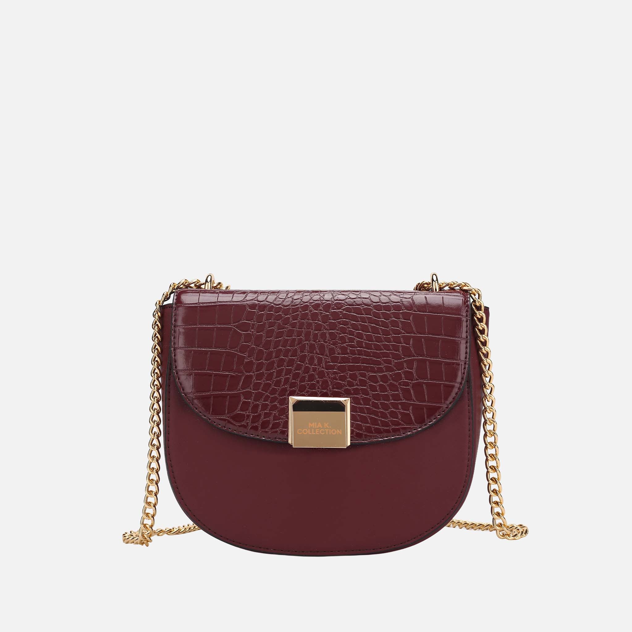 Brooklyn Embossed Crossbody Bag