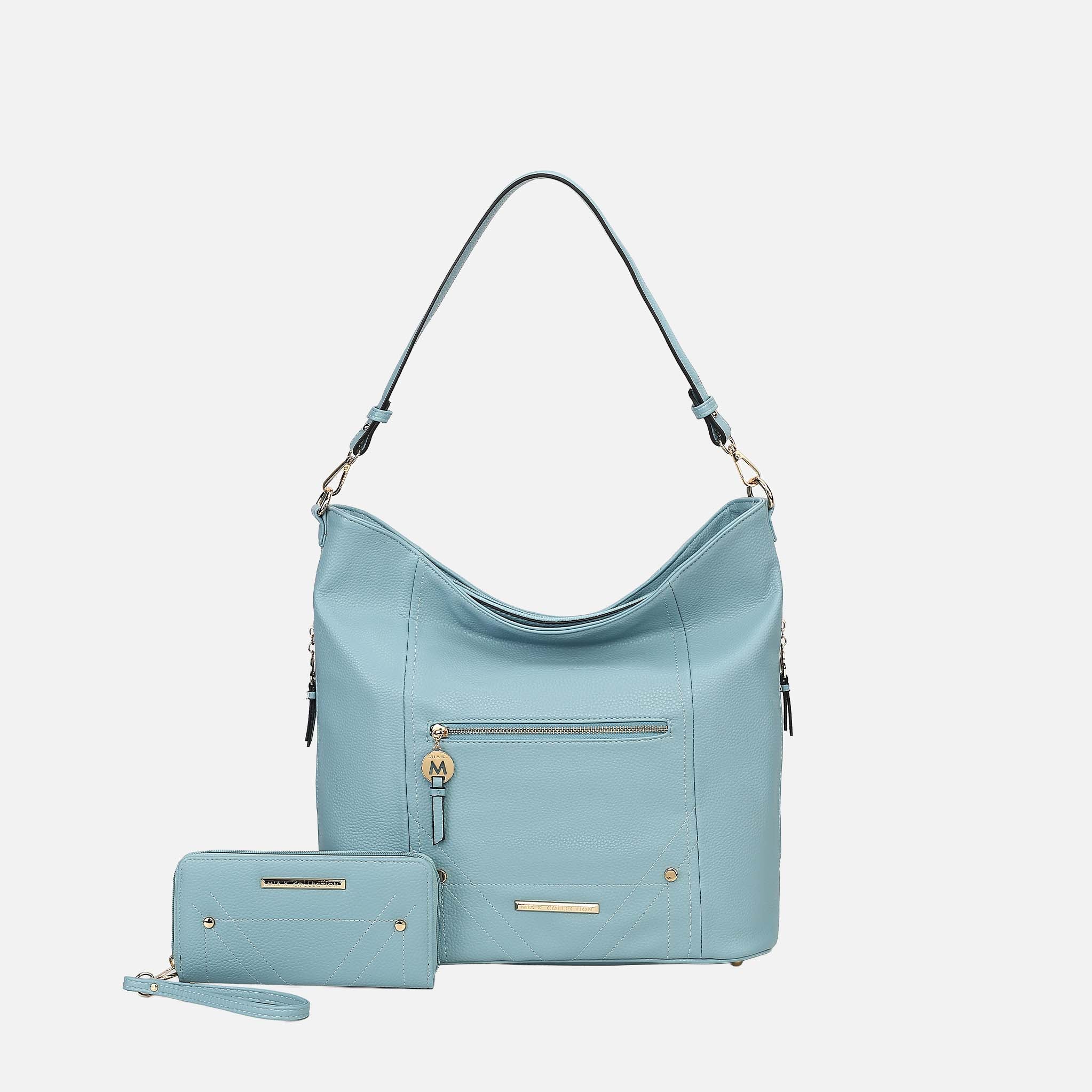 Jordina 2 PCS Shoulder Bag with Matching Wallet