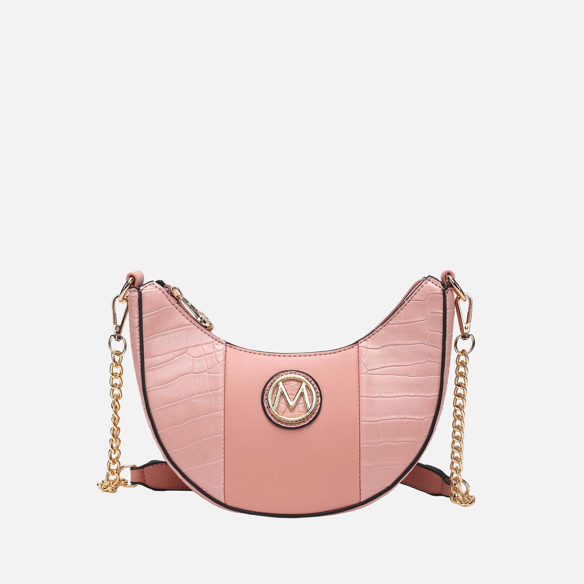 Amira Embossed Crossbody Bag