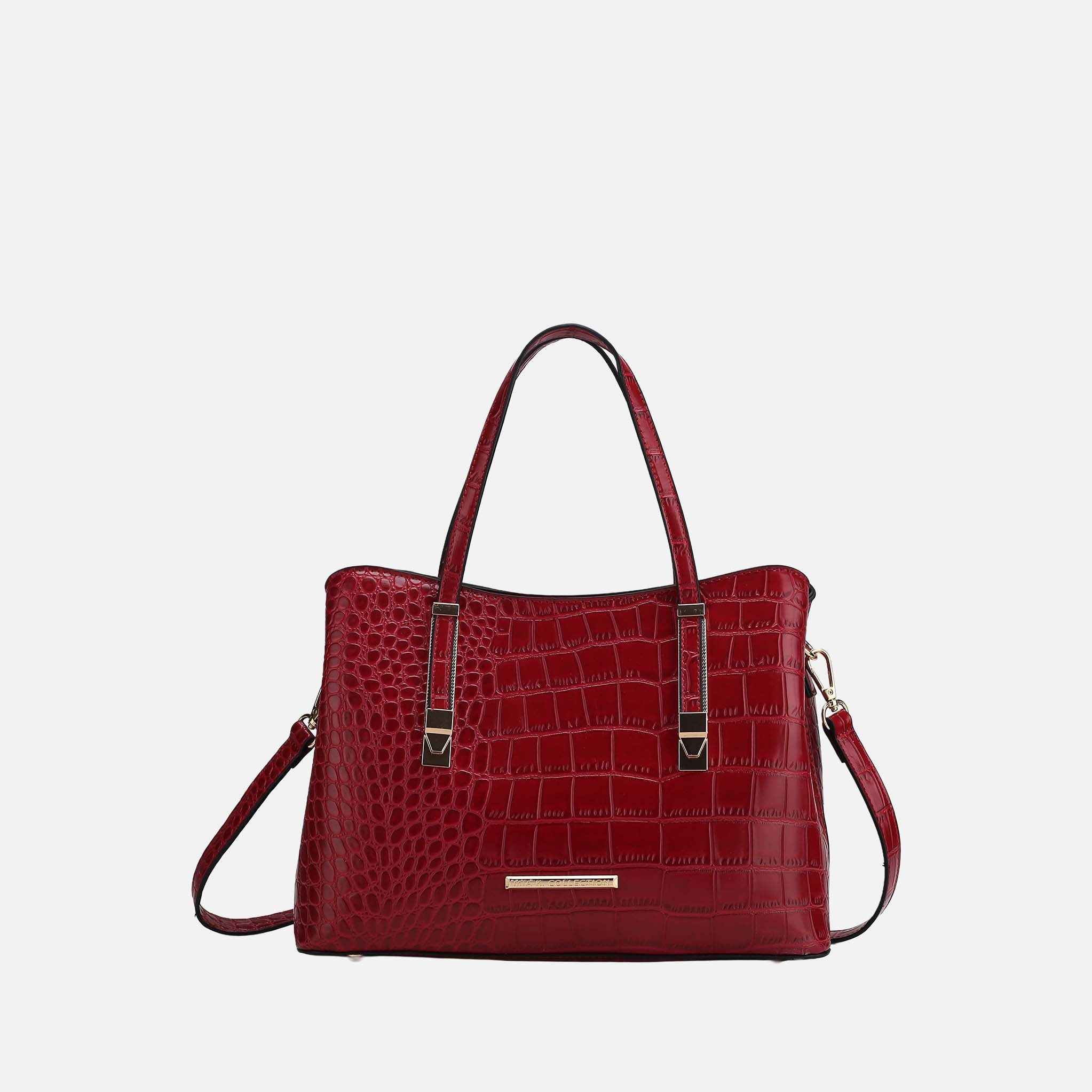 Aurelia Embossed Shoulder Bag