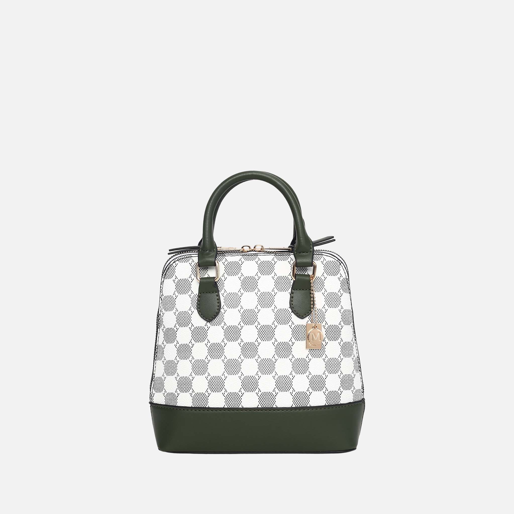 Marjorie Circular Print Satchel Bag