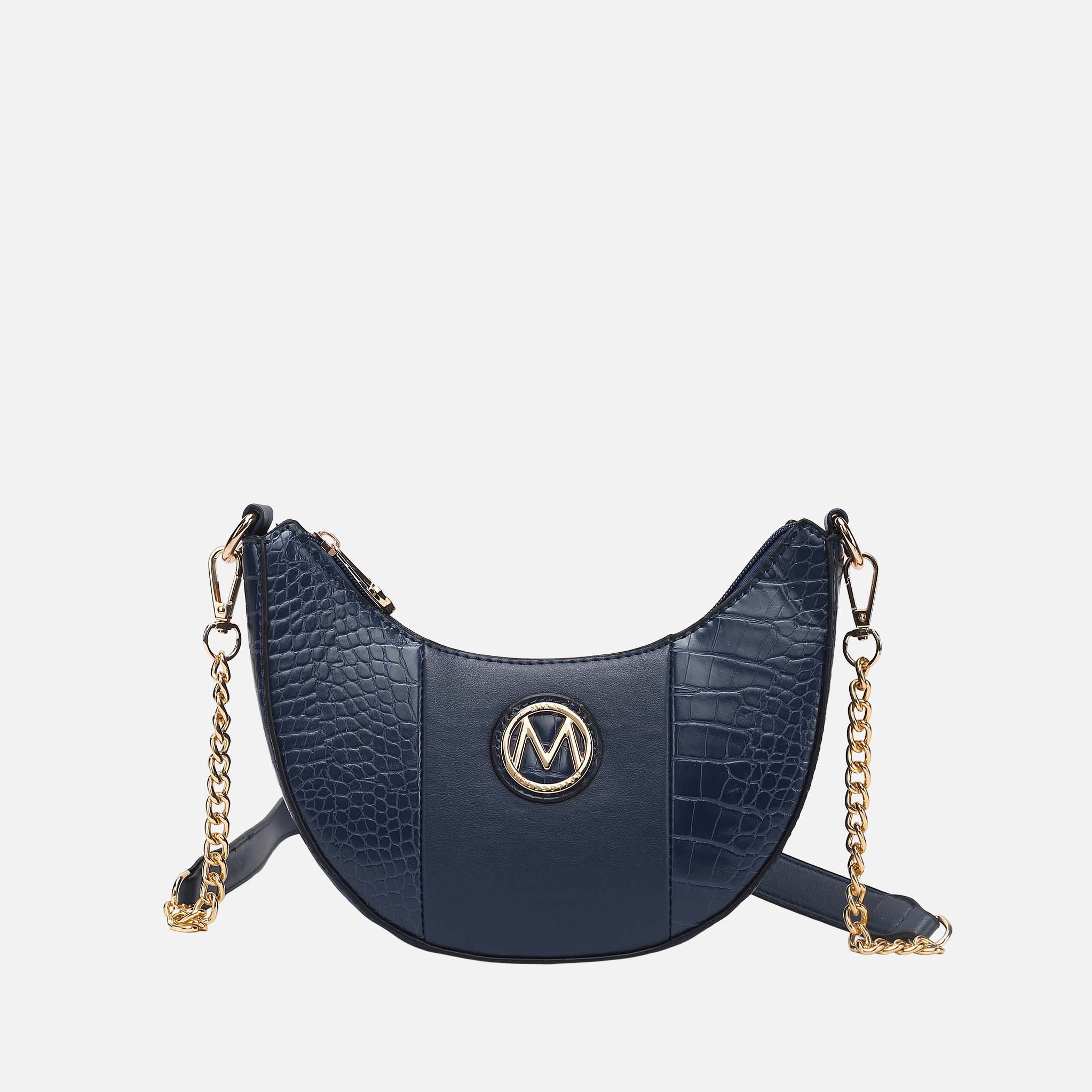 Amira Embossed Crossbody Bag