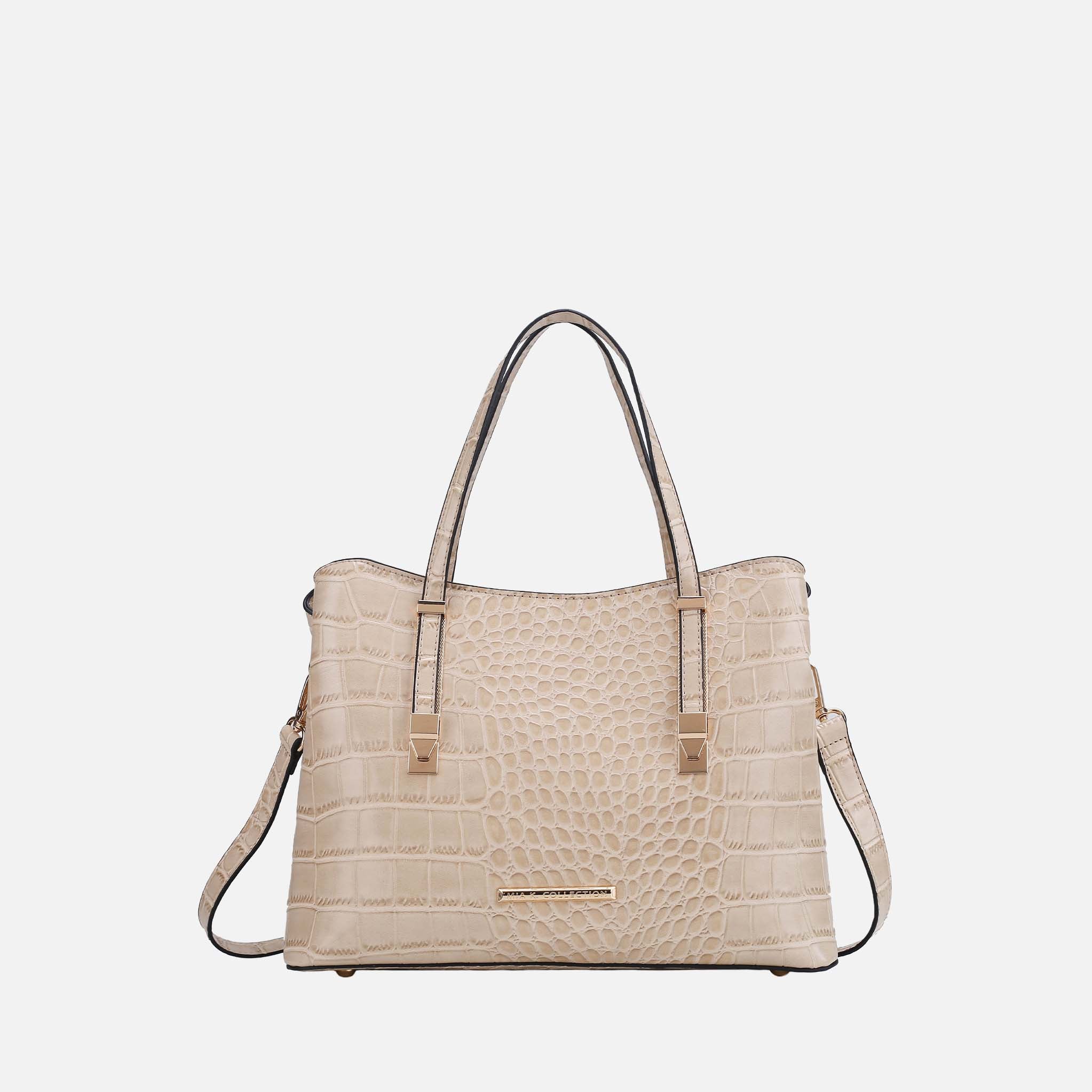 Aurelia Embossed Shoulder Bag