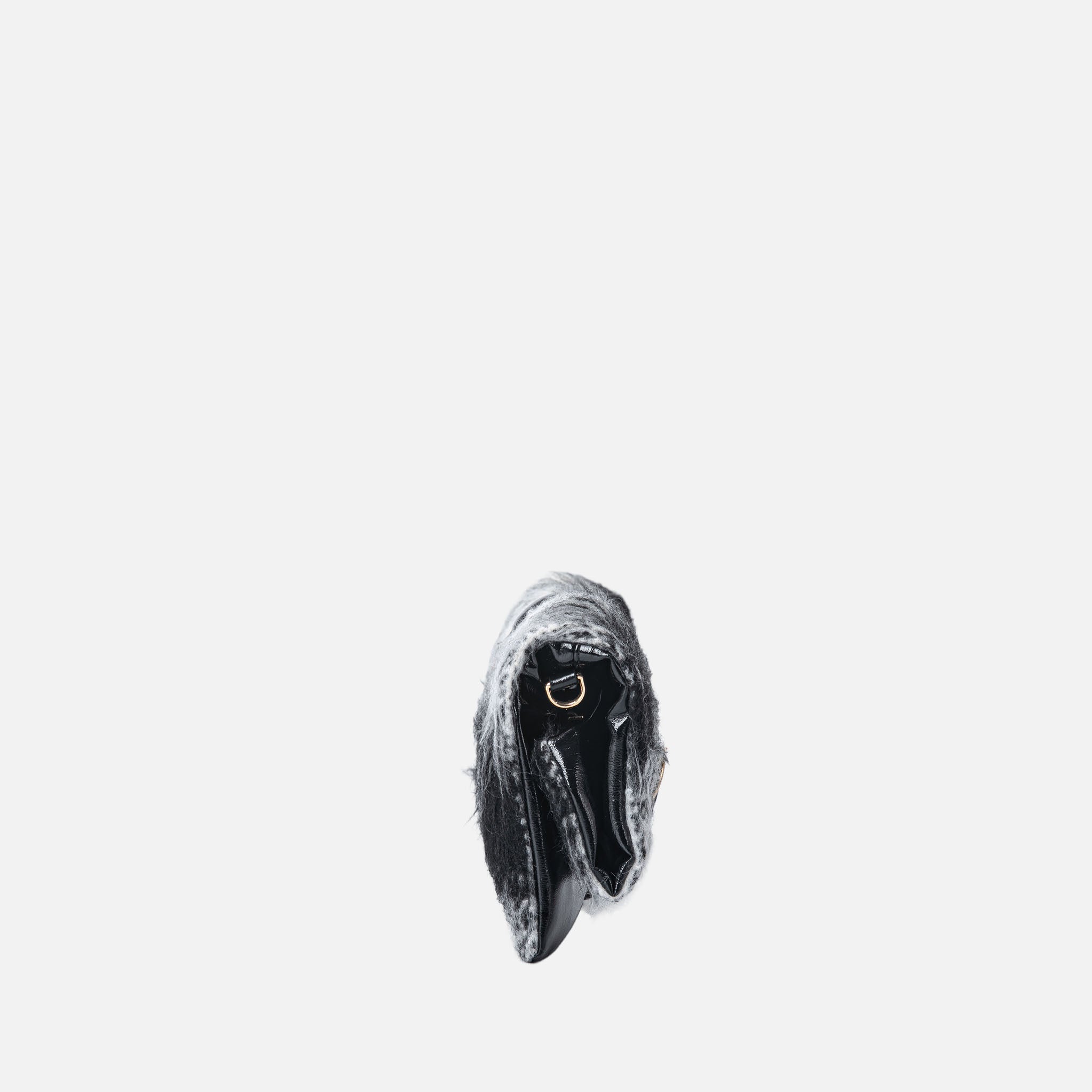 Koumei Faux Fur Clutch Bag