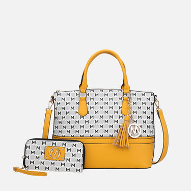 Saylor Tote Bag and Wallet Set