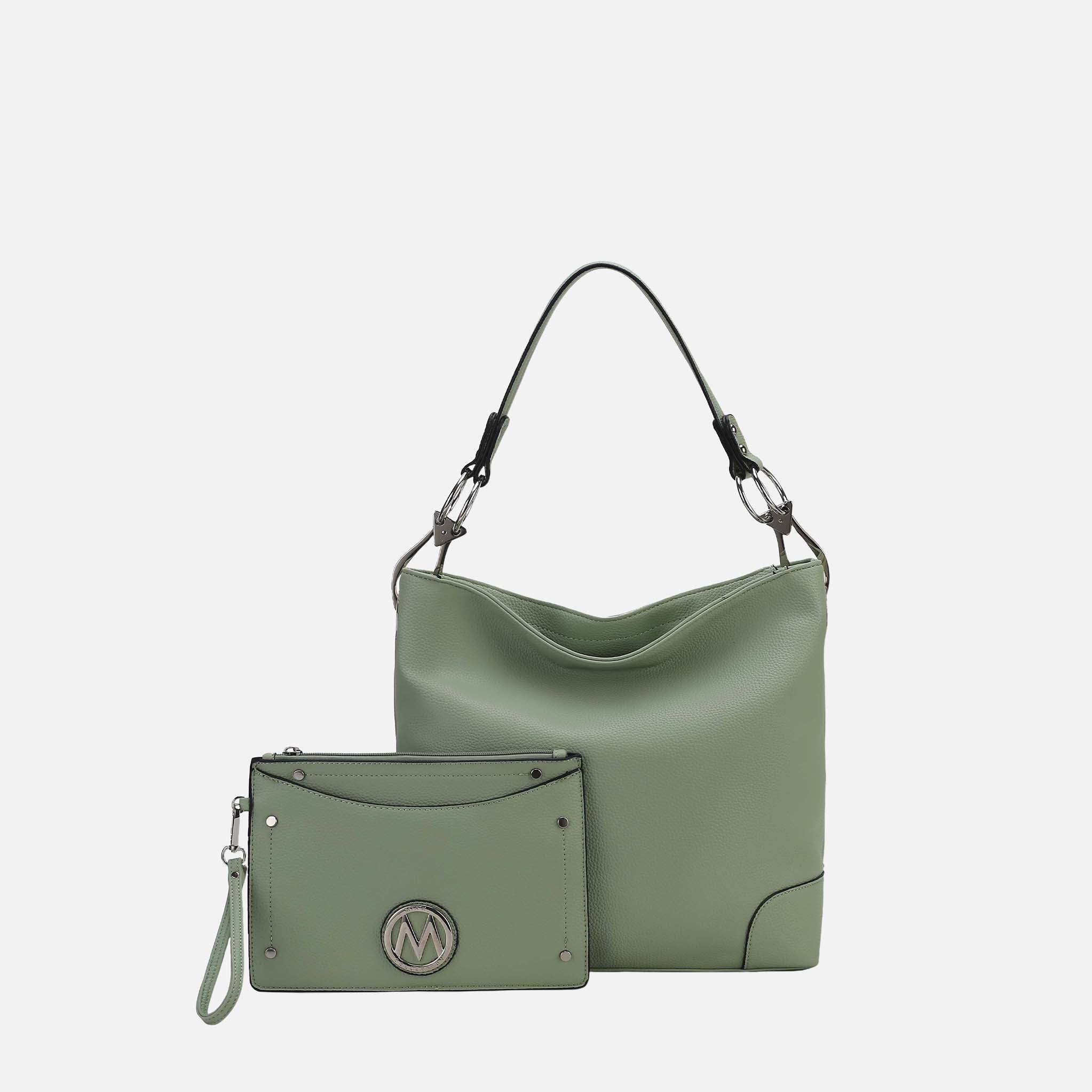 Viviana Hobo Bag and Wristlet Set