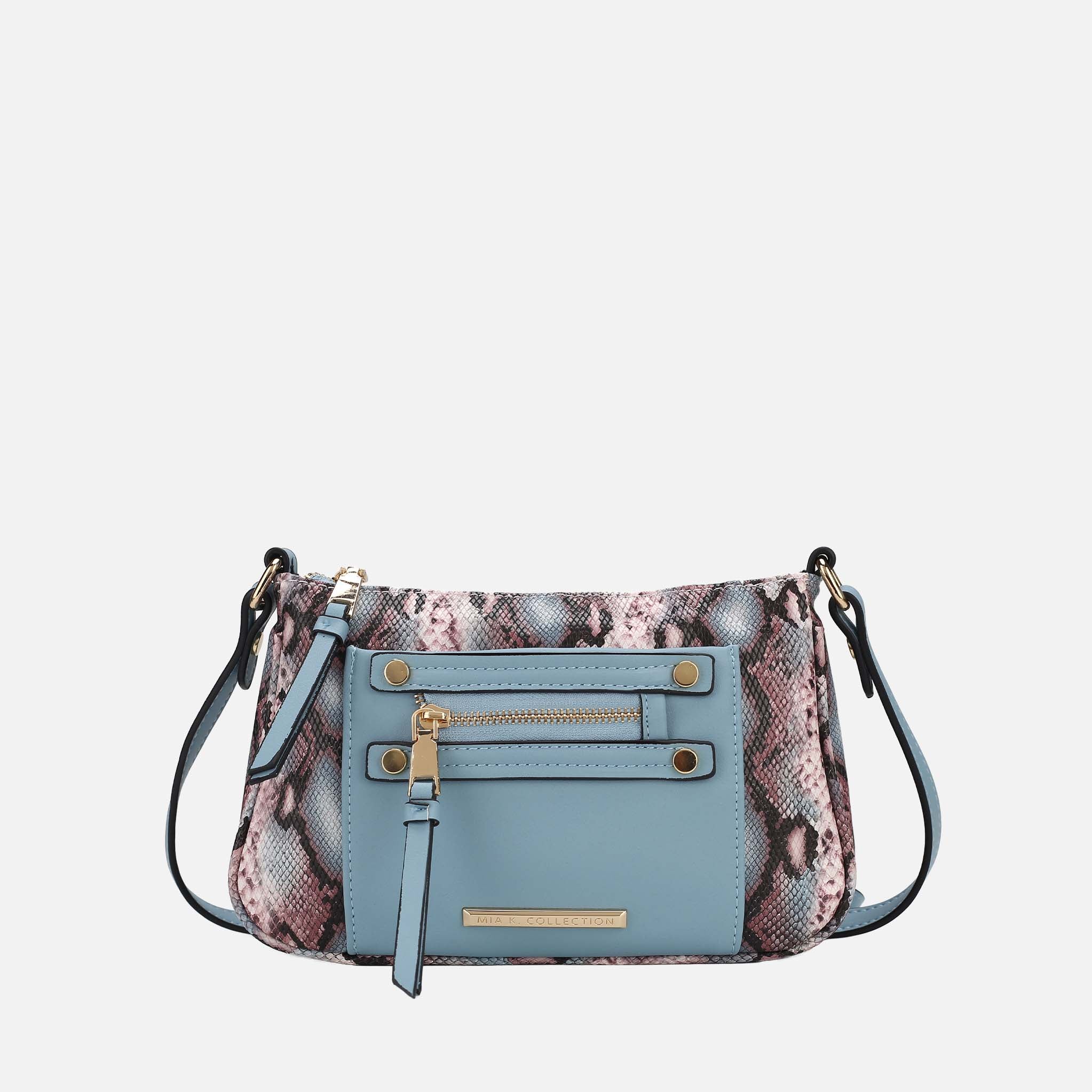 Essie Embossed Crossbody Bag