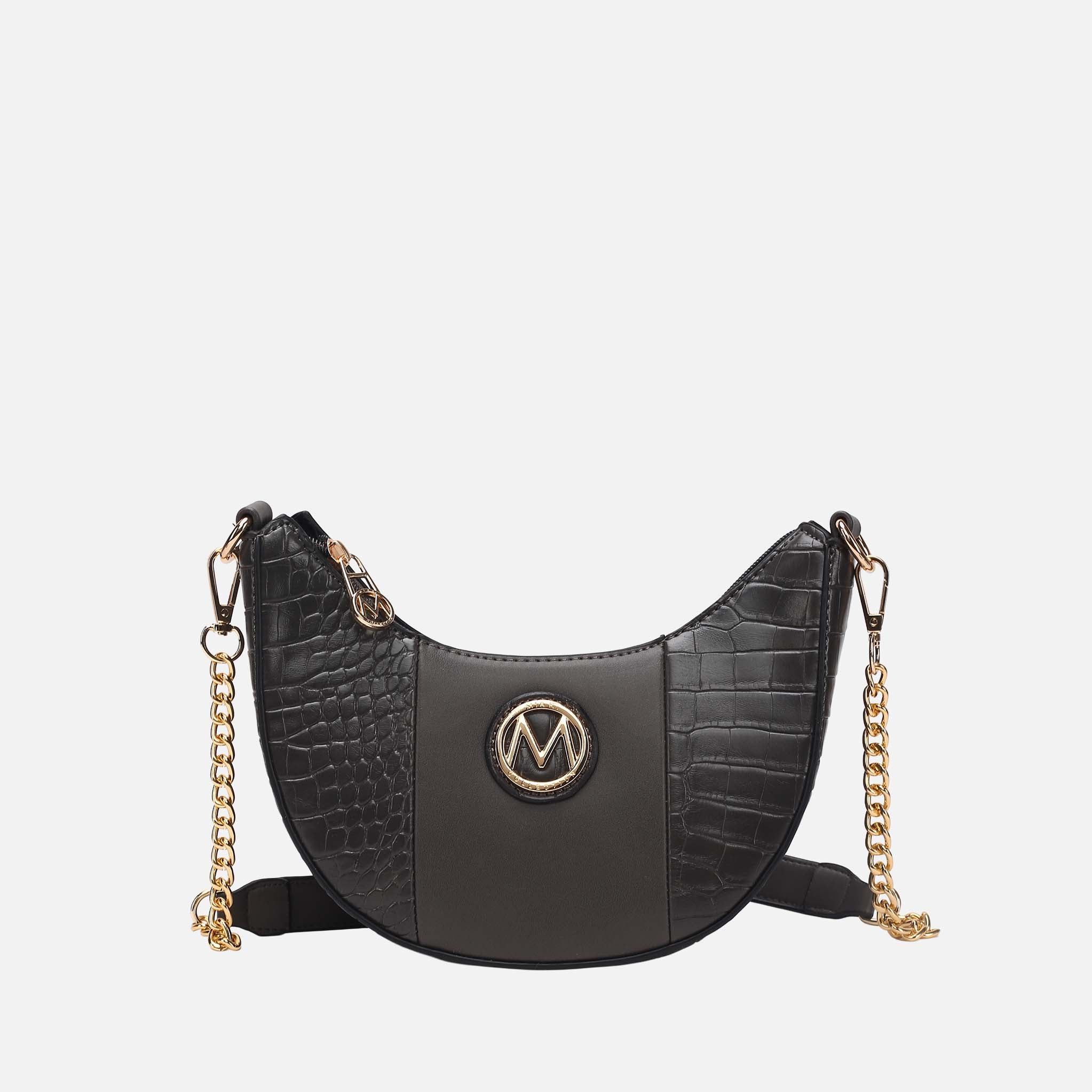 Amira Embossed Crossbody Bag