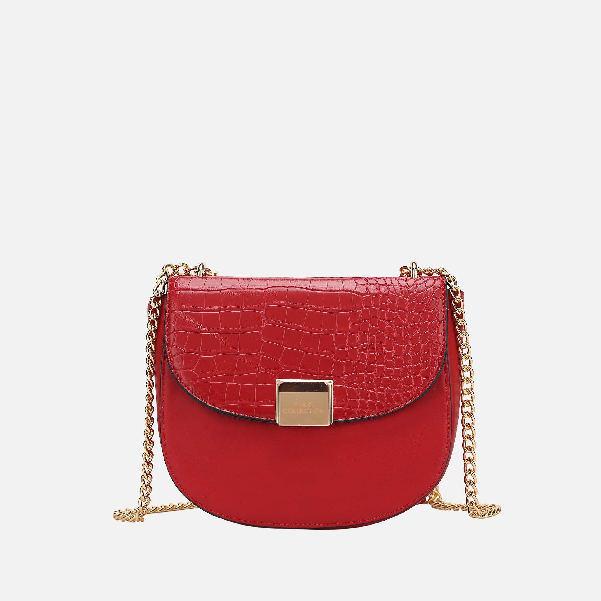 Brooklyn Embossed Crossbody Bag