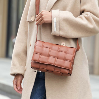 Ginger Woven Shoulder Bag