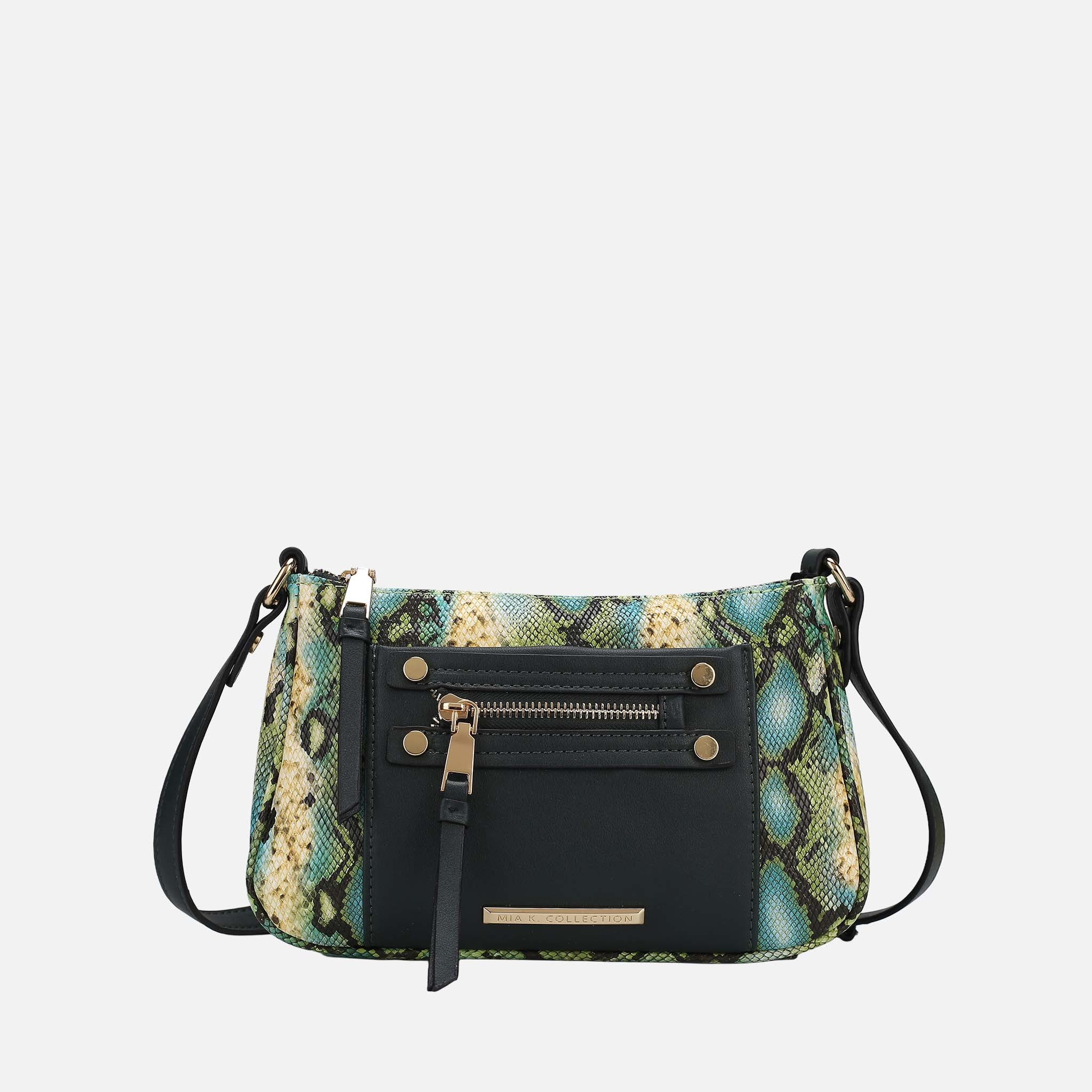 Essie Embossed Crossbody Bag