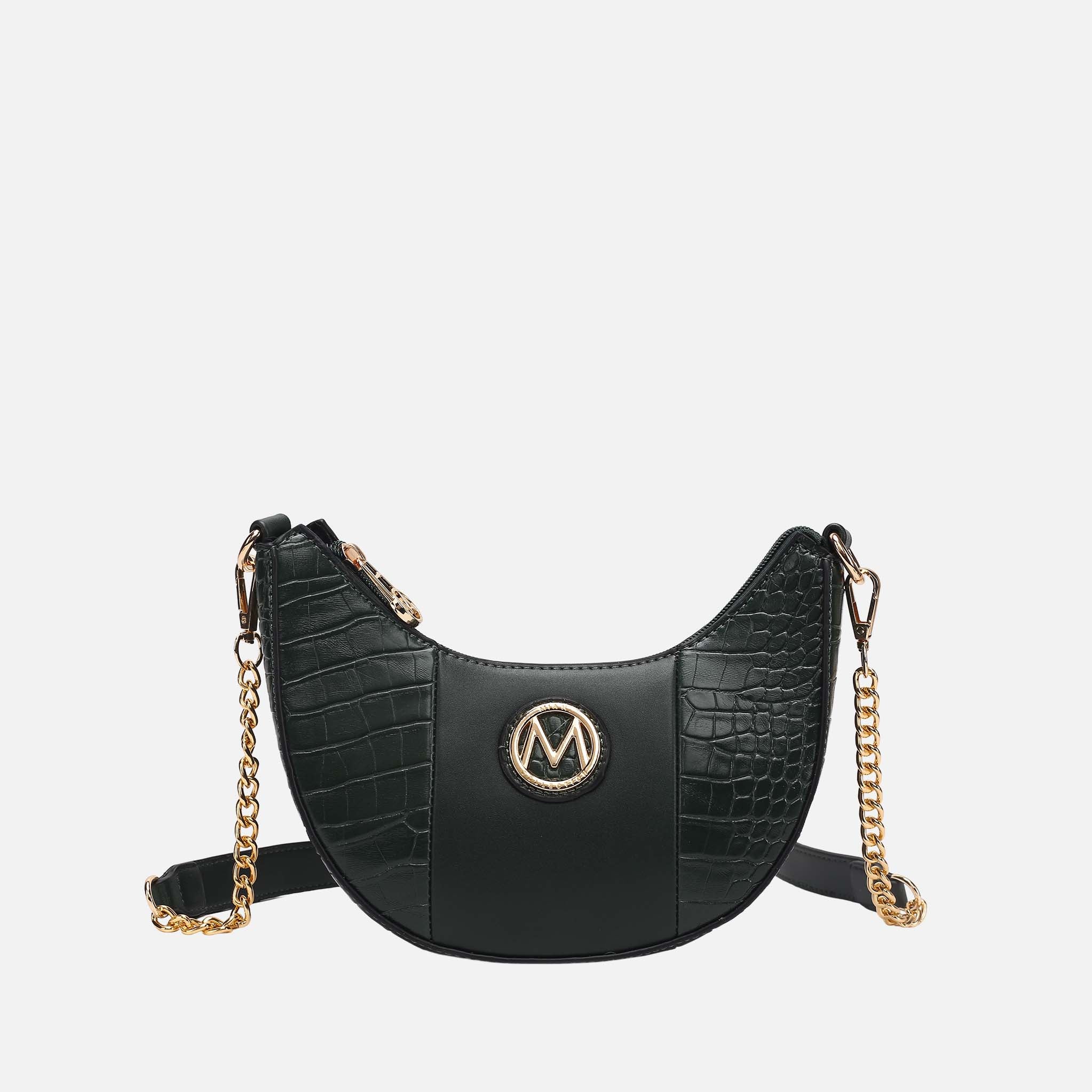 Amira Embossed Crossbody Bag