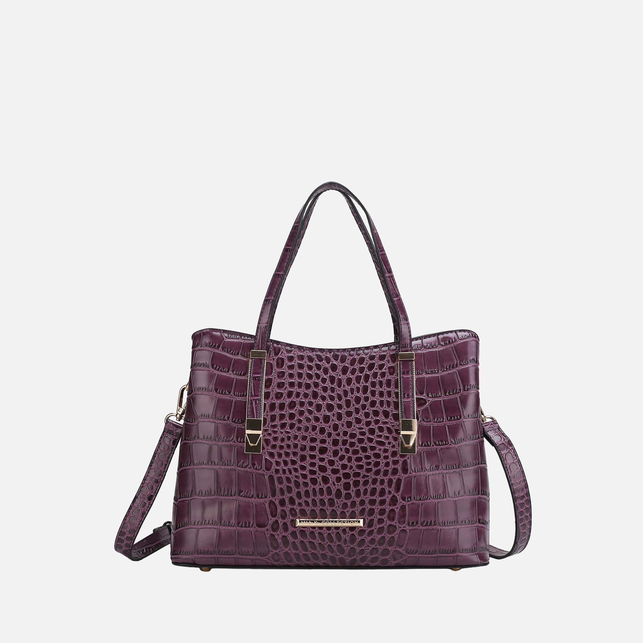 Aurelia Embossed Shoulder Bag