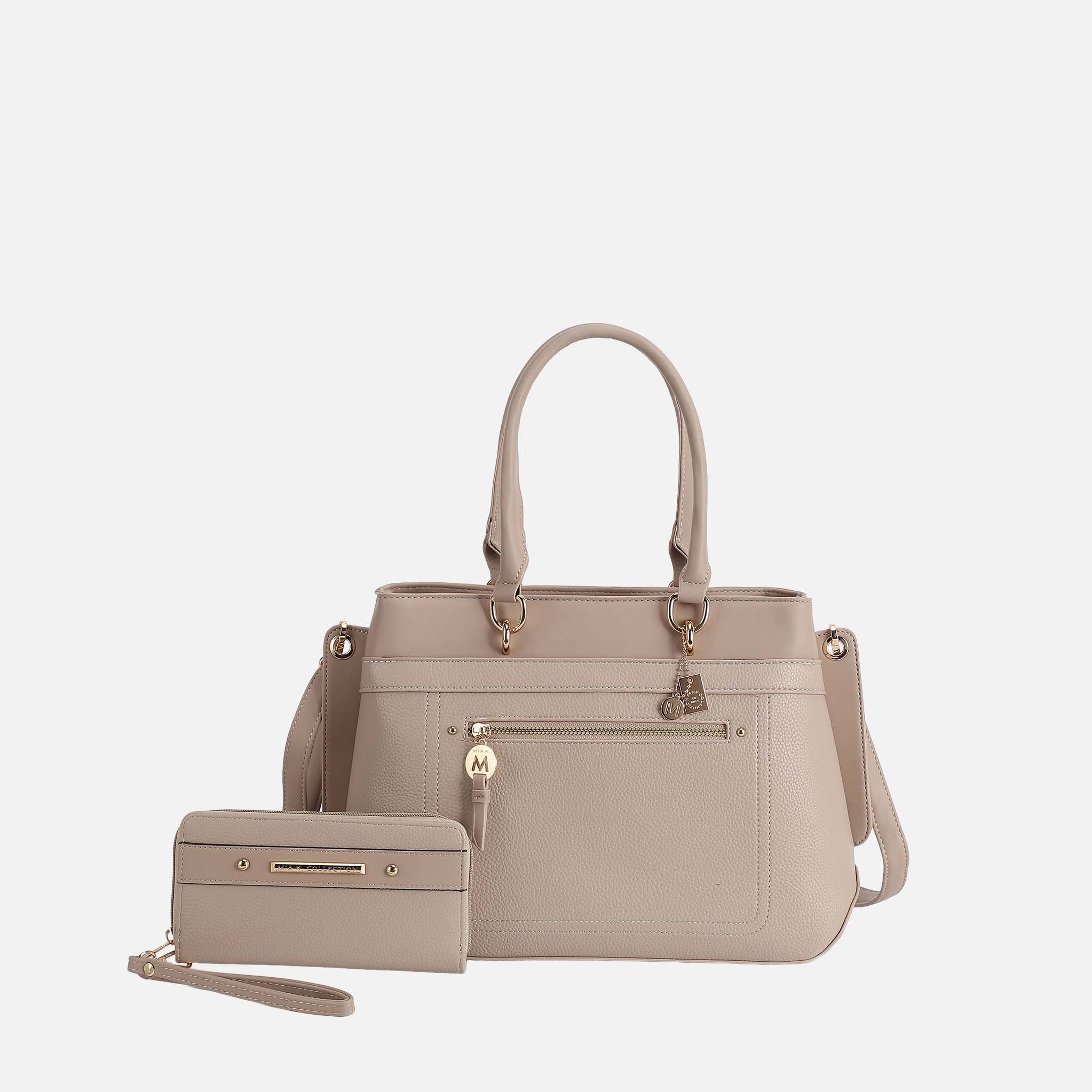 Gardenia Tote Bag and Wallet Set
