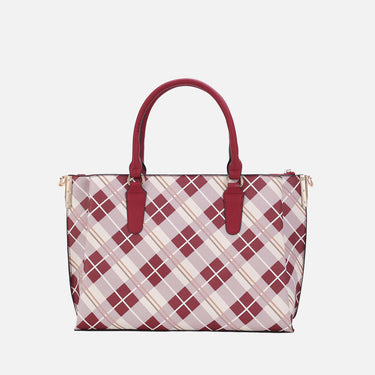 Vivian Plaid Shoulder Bag