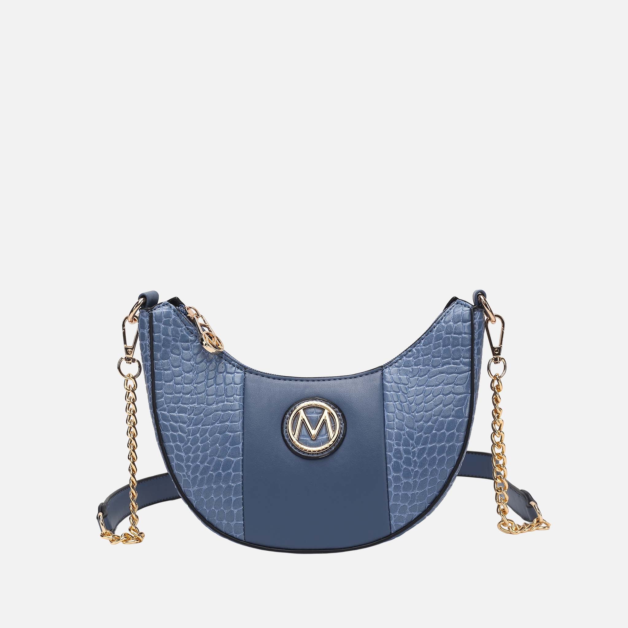 Amira Embossed Crossbody Bag