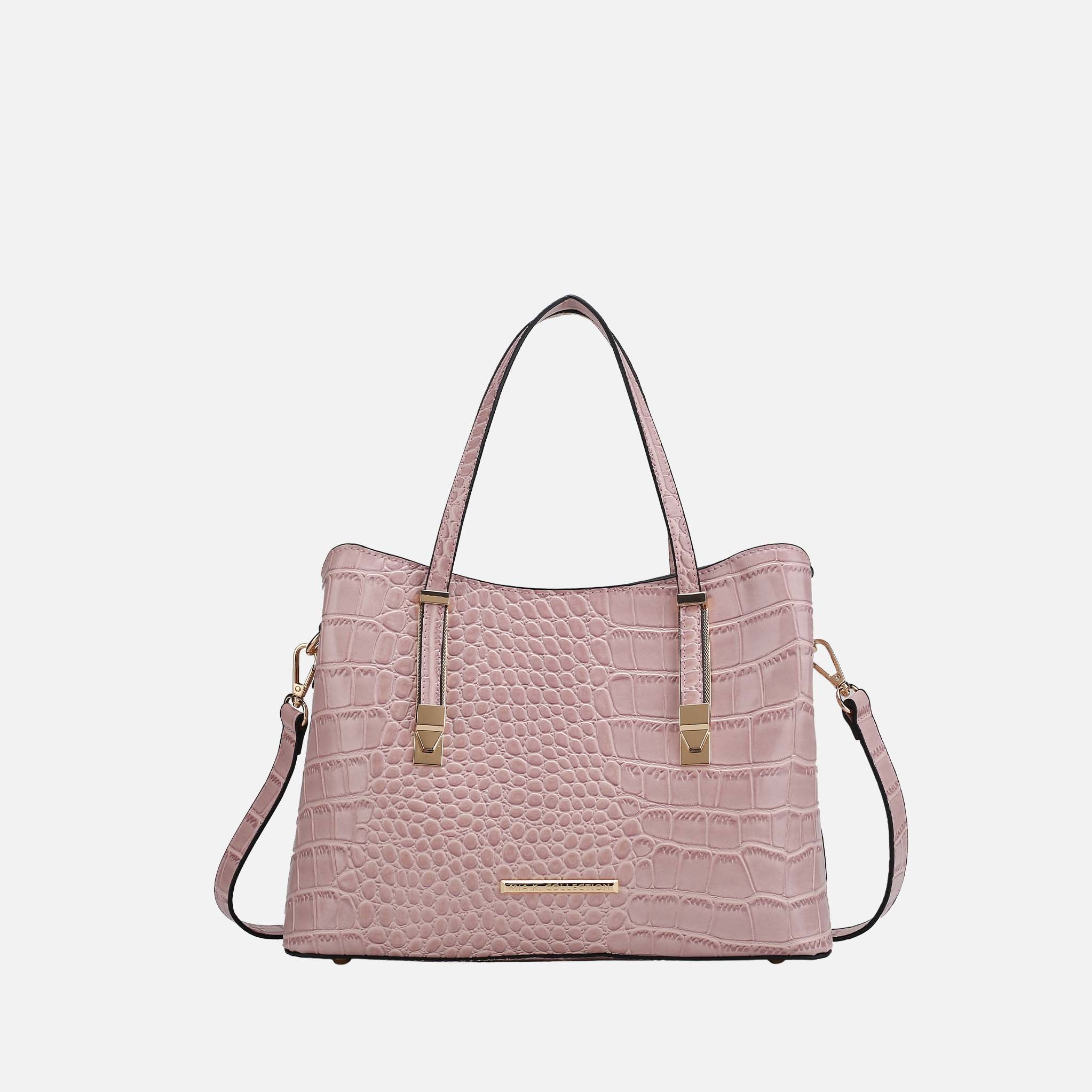 Aurelia Embossed Shoulder Bag