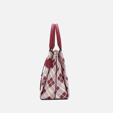 Vivian Plaid Shoulder Bag