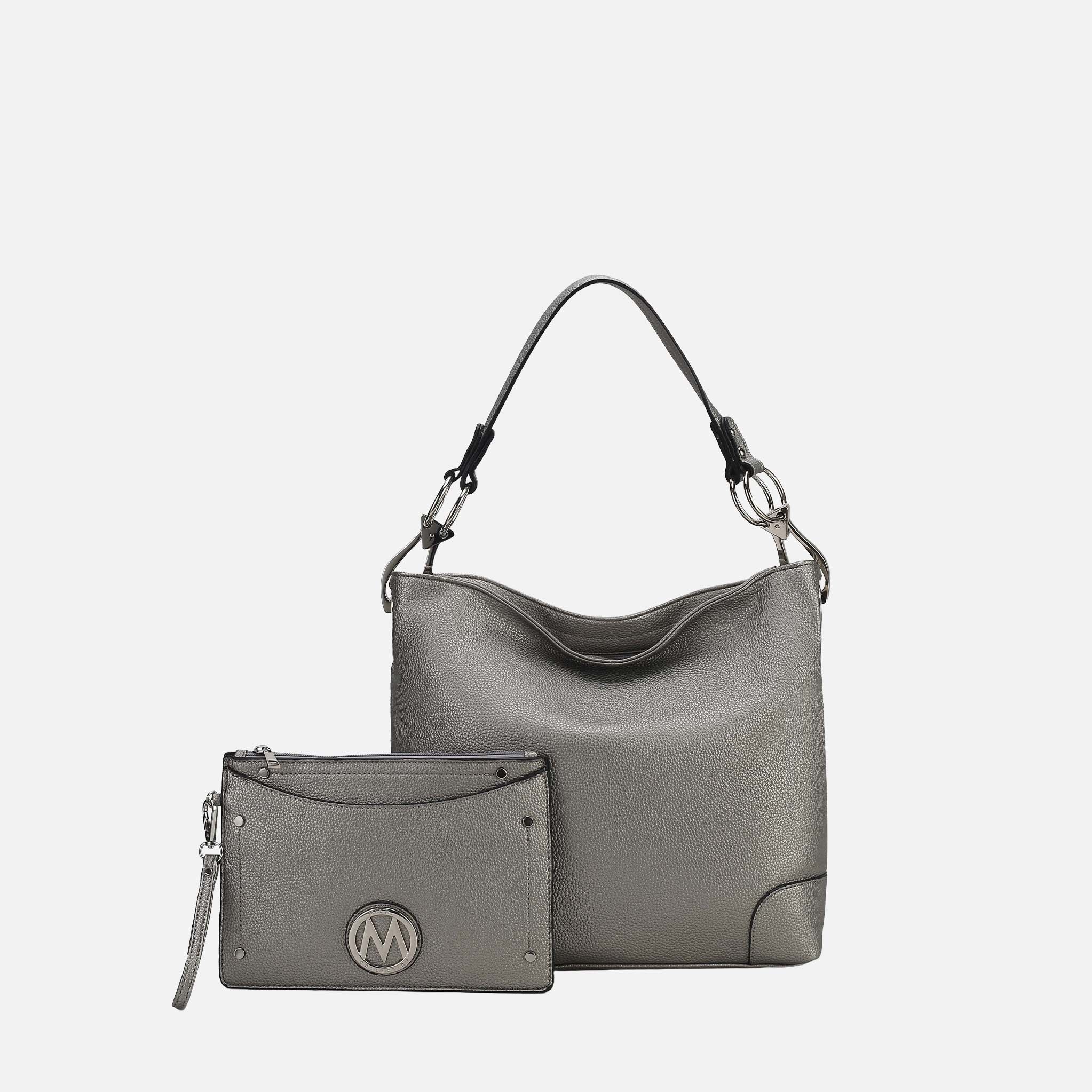 Viviana Hobo Bag and Wristlet Set