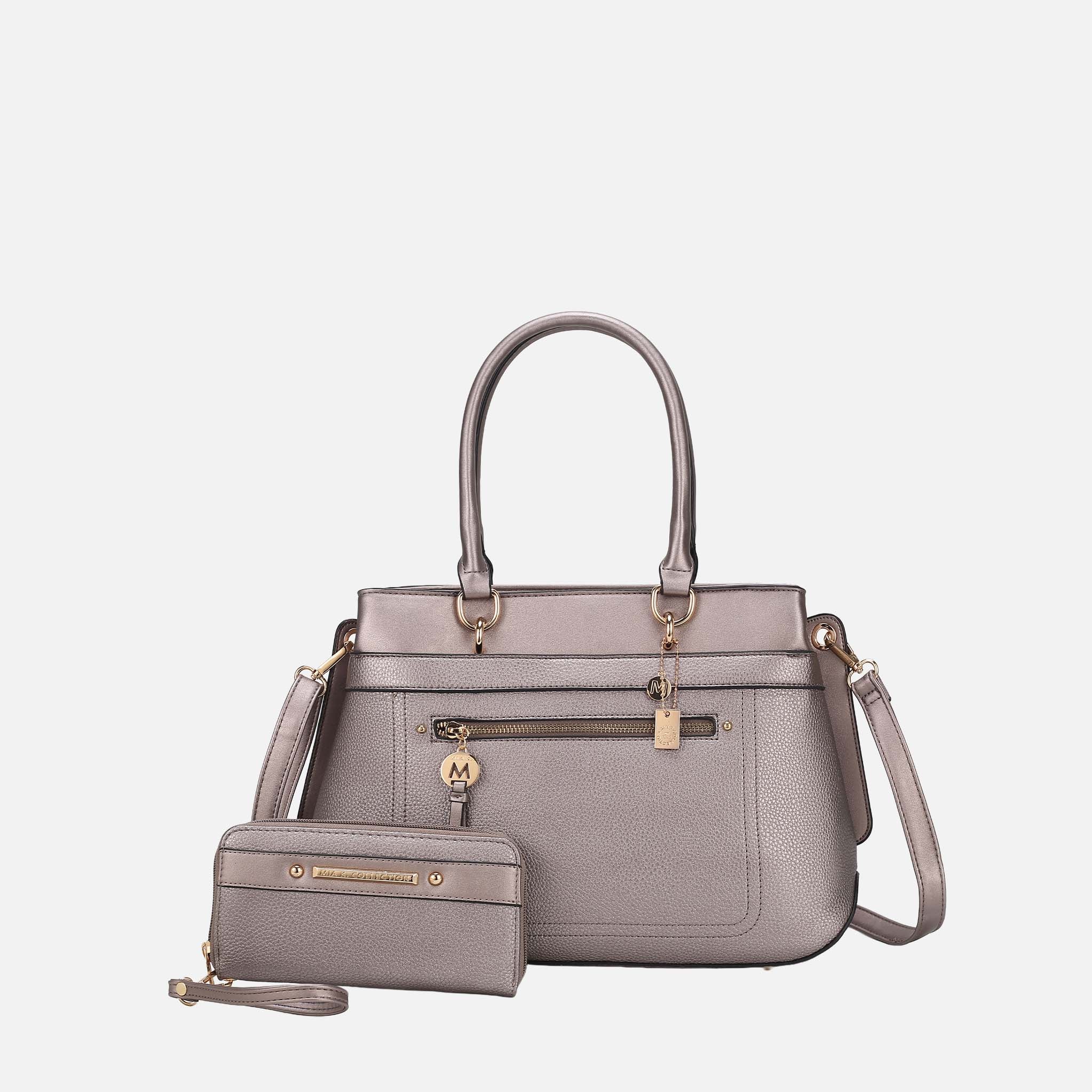 Gardenia Tote Bag and Wallet Set