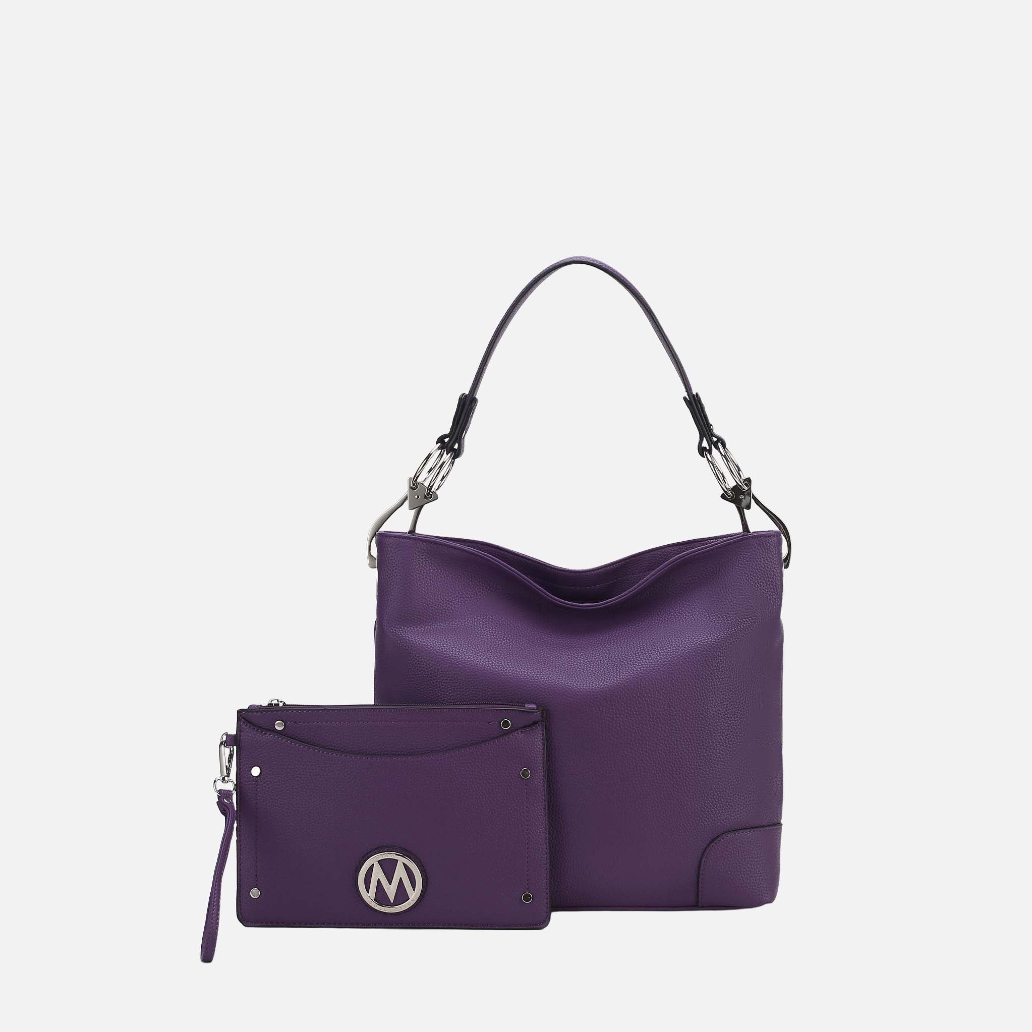 Viviana Hobo Bag and Wristlet Set
