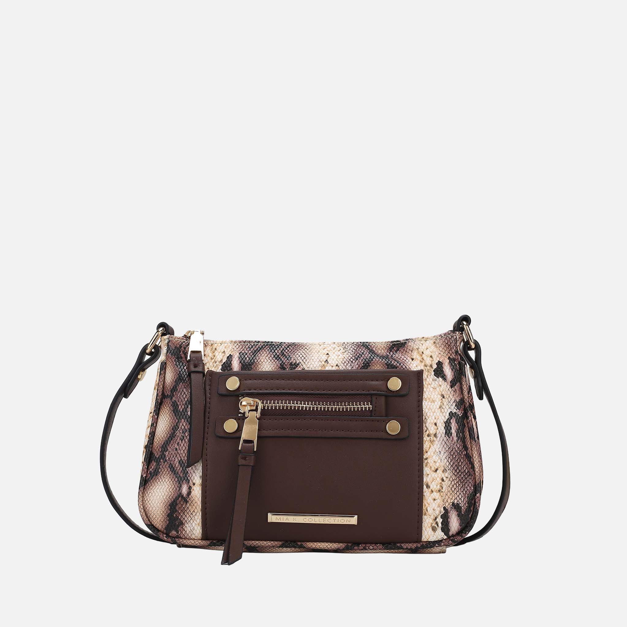 Essie Embossed Crossbody Bag